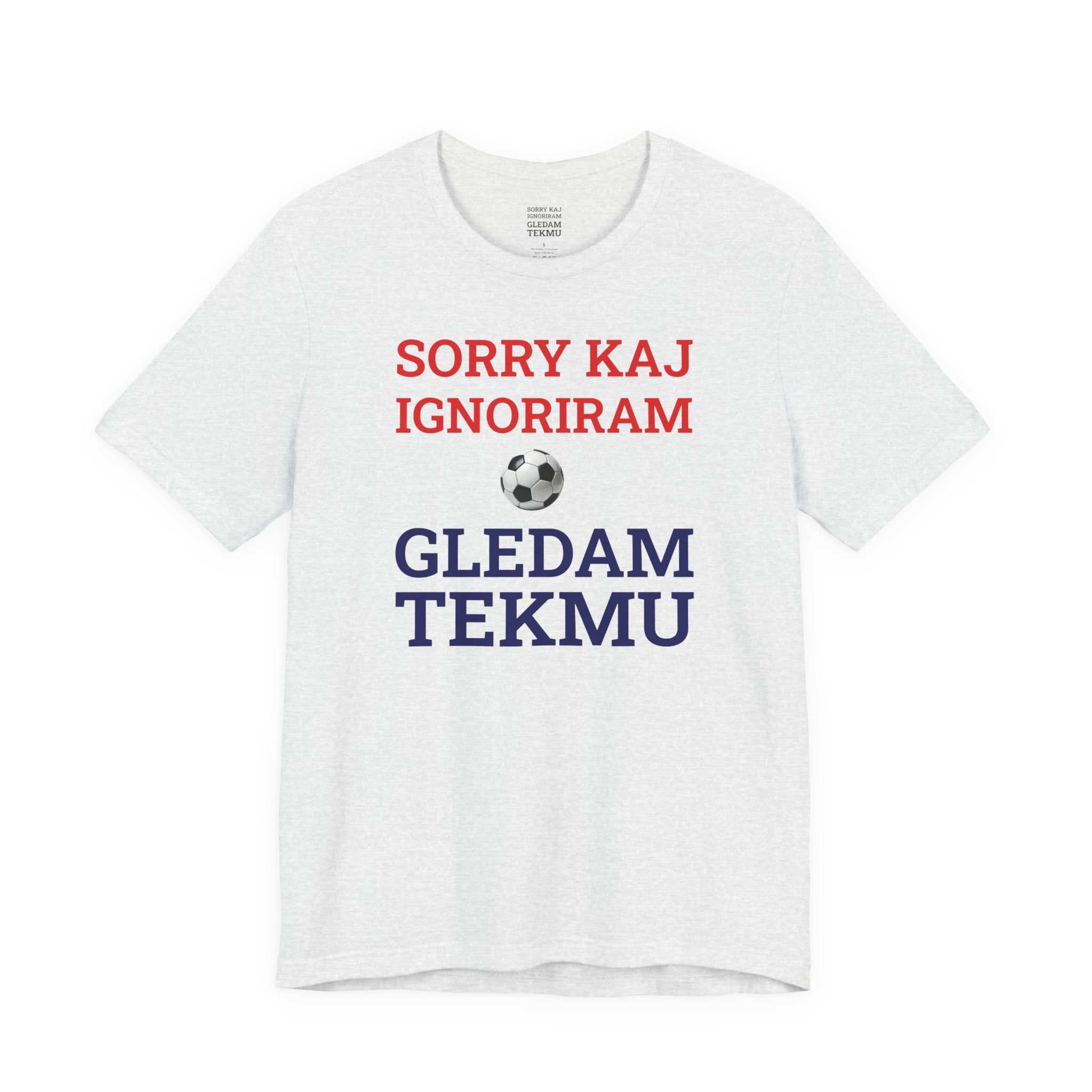 Off to Watch the Match Tee | Sorry kaj ignoriram gledam tekmu, match-day outfit