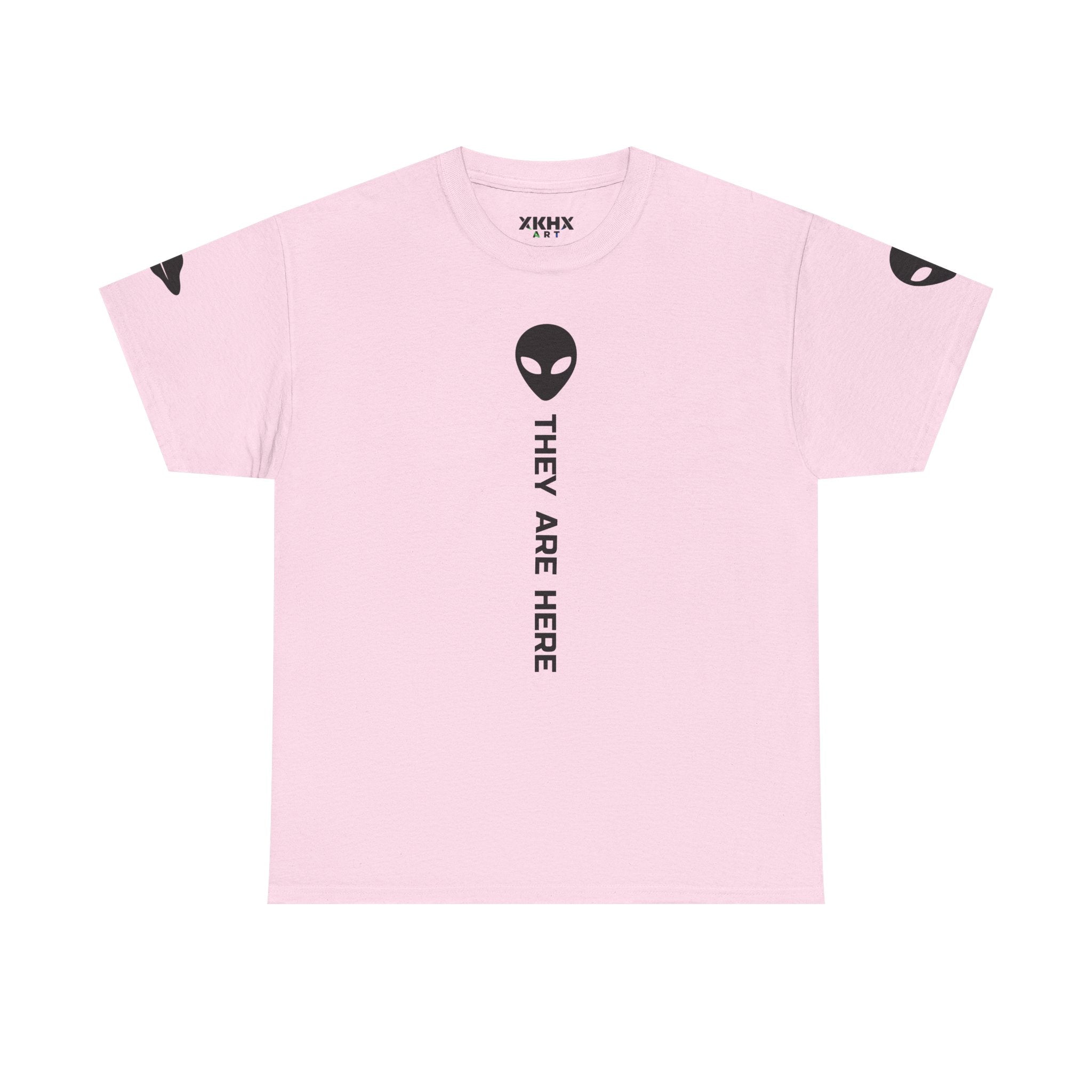 Alien Head "They Are Here" Graphic Tee