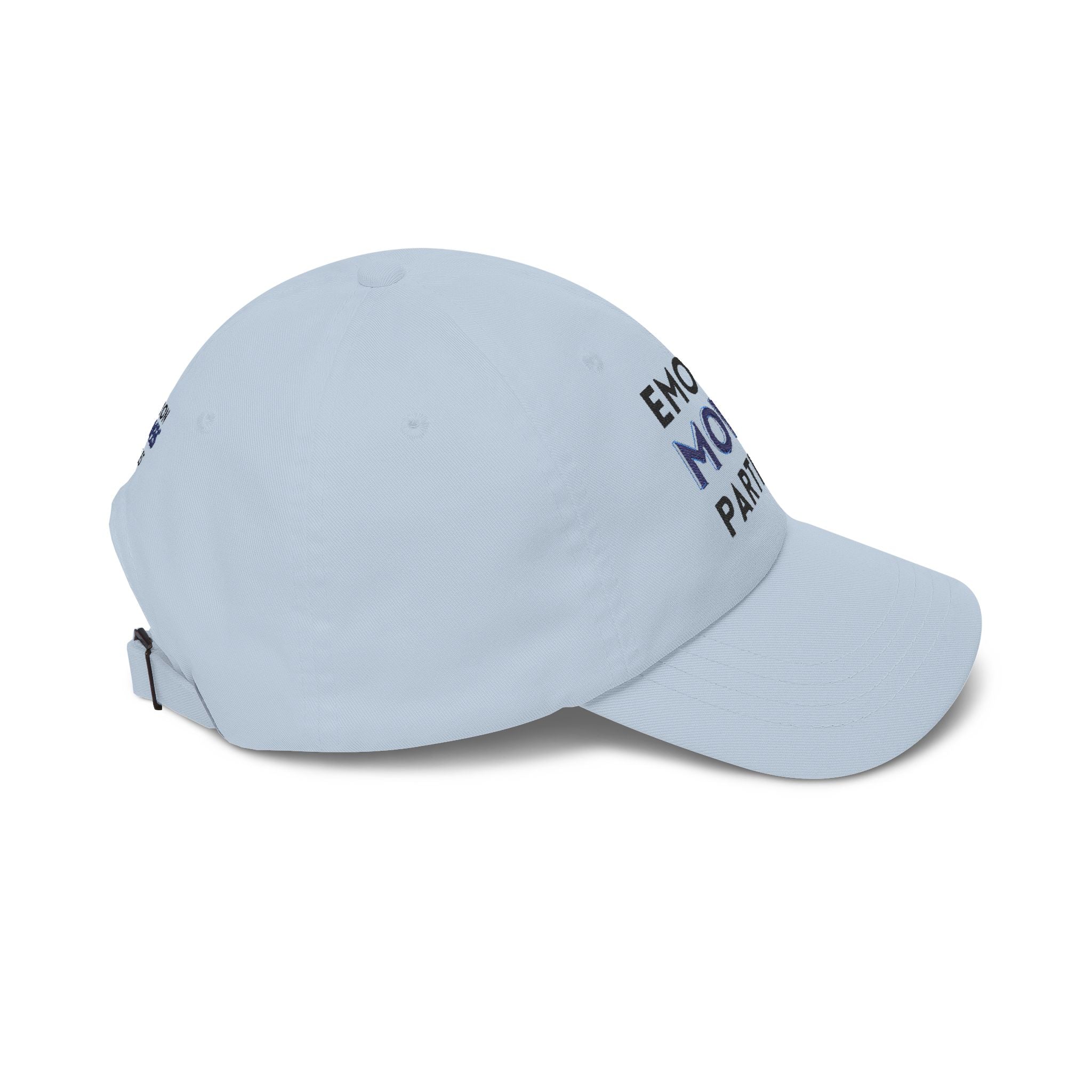 Emotions hýbou částicemi | Kšiltovka „Dad Cap“ – vyšívaná baseballová čepice