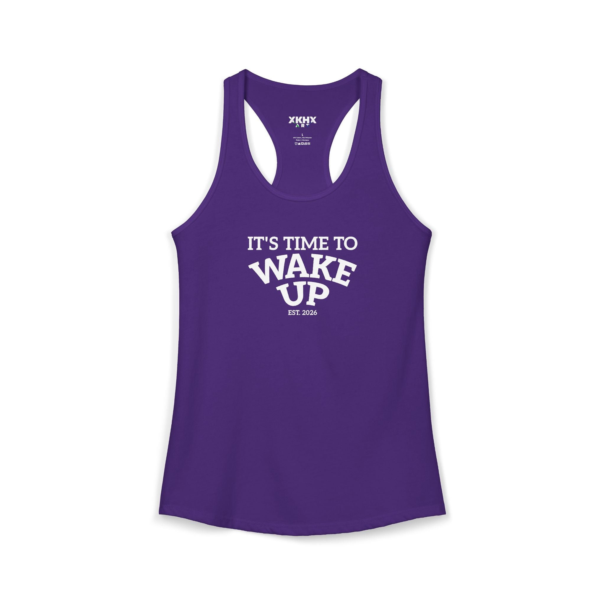 Wake Up dark | Women's Ideal Racerback Tank