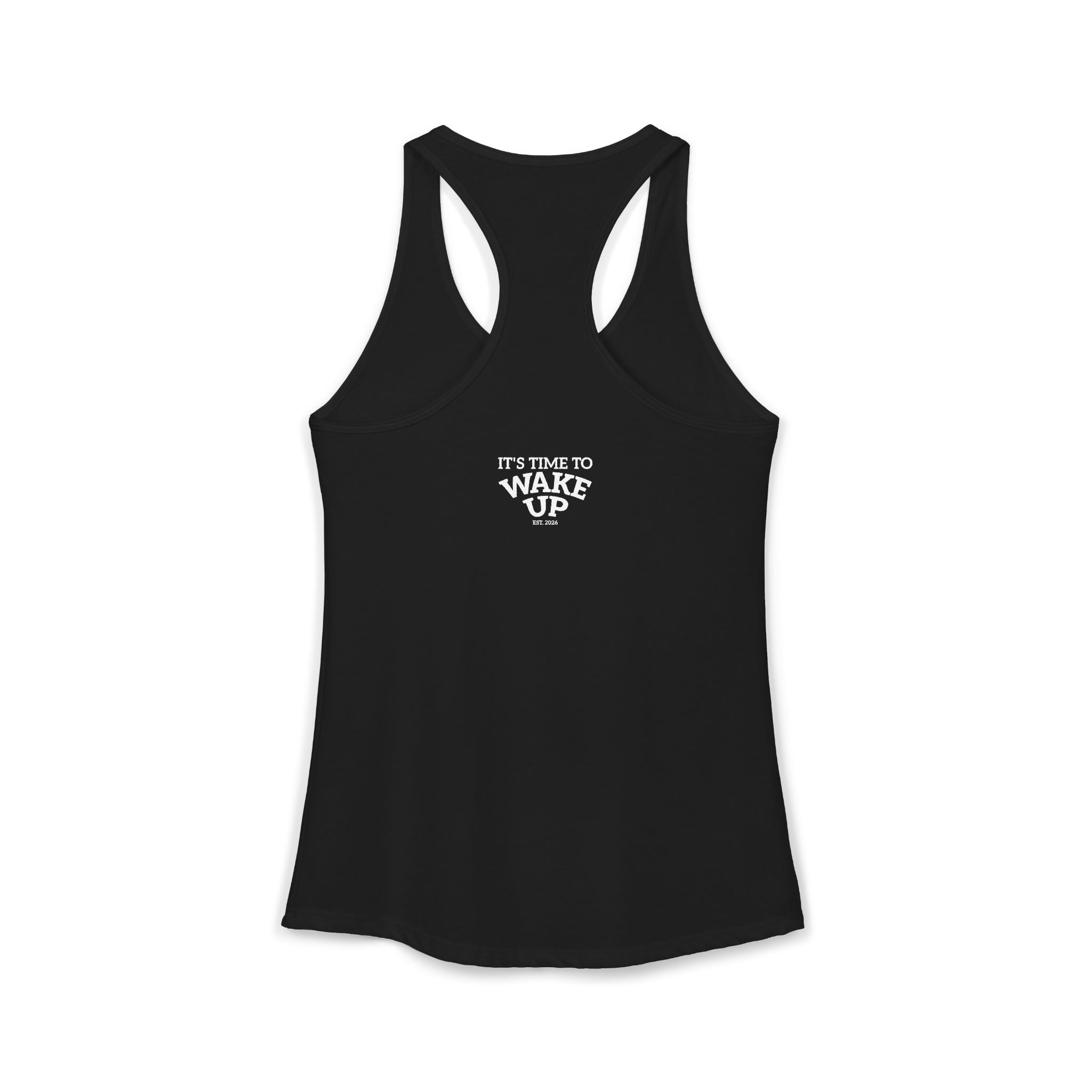 Wake Up dark | Women's Ideal Racerback Tank