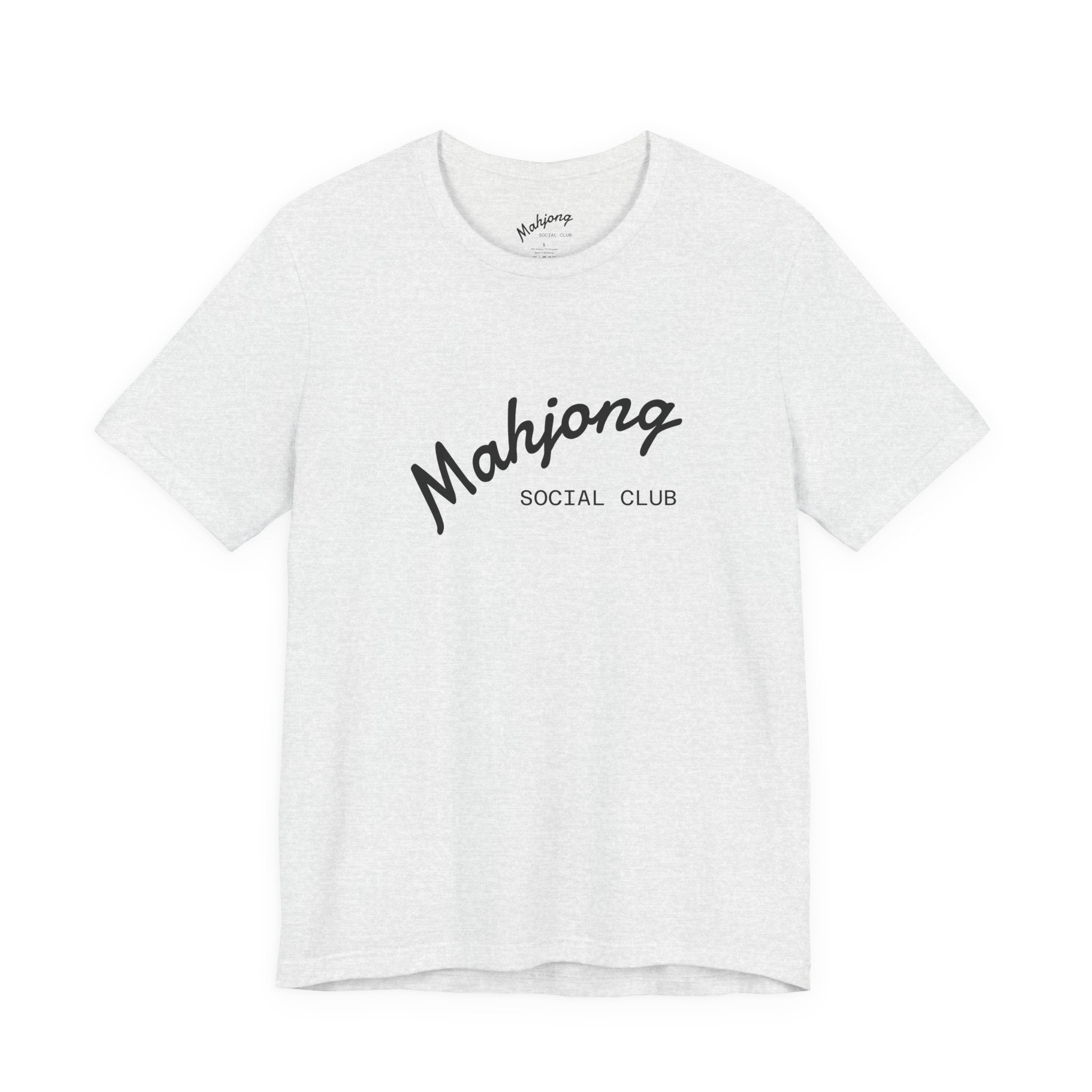 Mahjong Social Club Tee | tile-inspired, jade green pastel