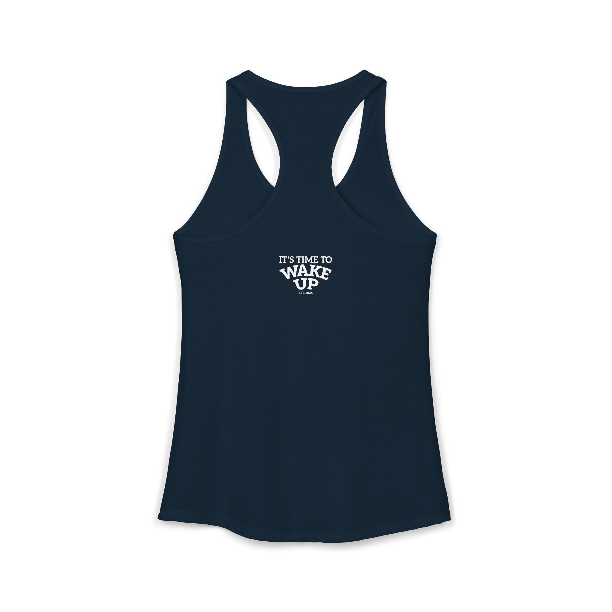Wake Up dark | Women's Ideal Racerback Tank