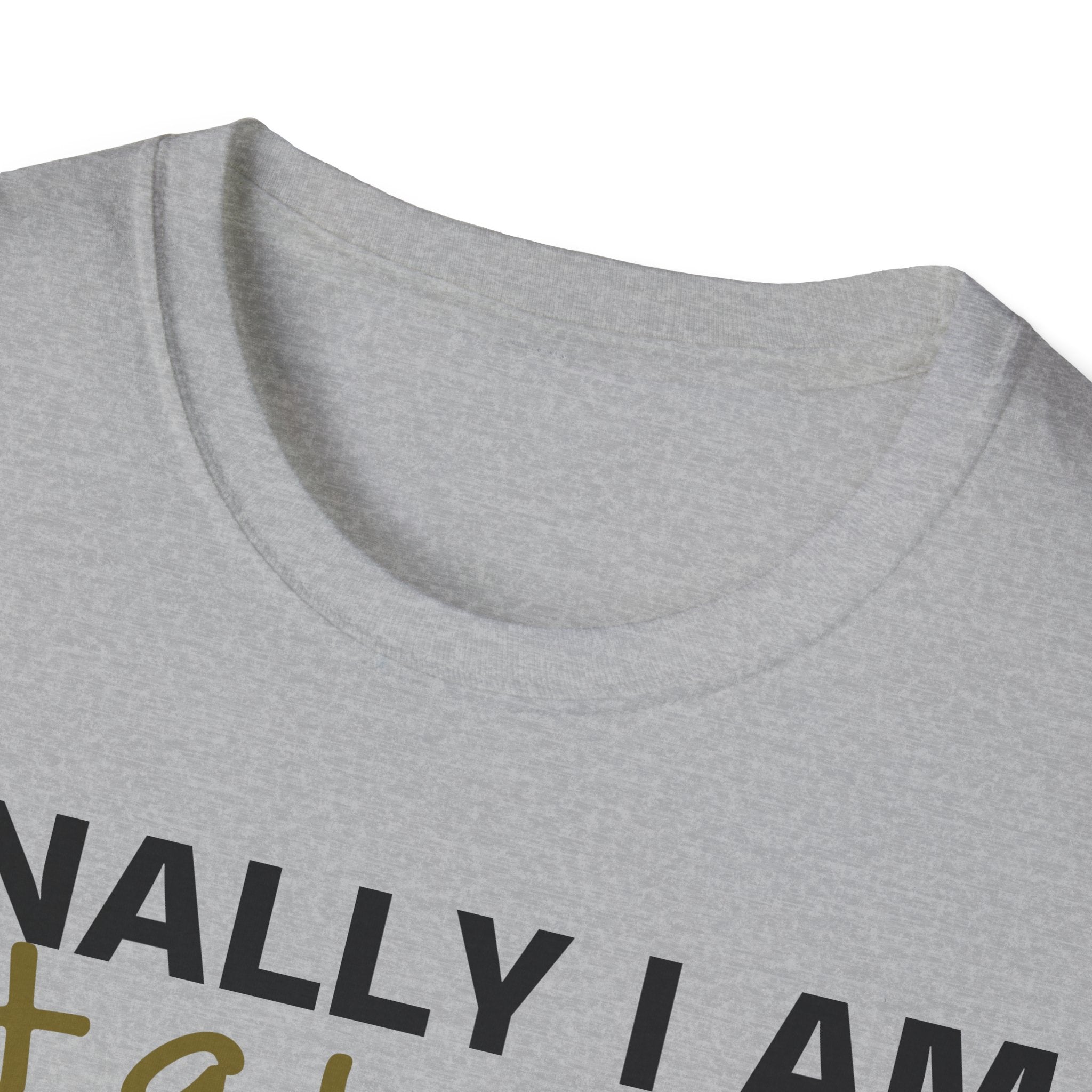 Alien T-Shirt — "Finally I am not a Weirdo talking about UFO & Aliens" - Positive Message Alien Tee