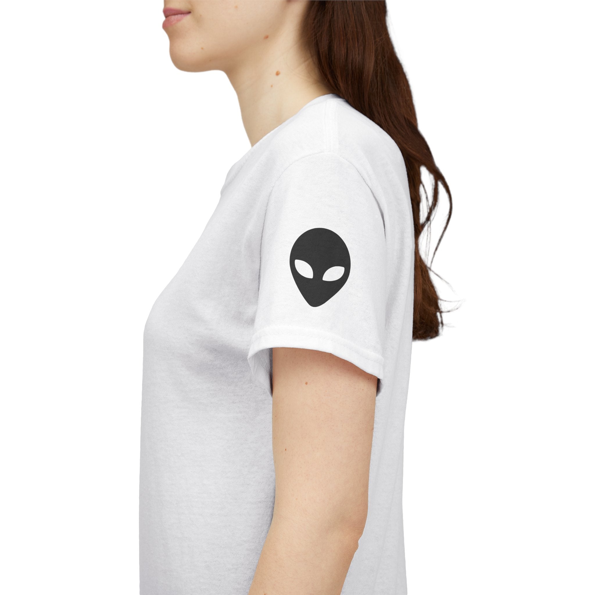 Alien Head "They Are Here" Graphic Tee