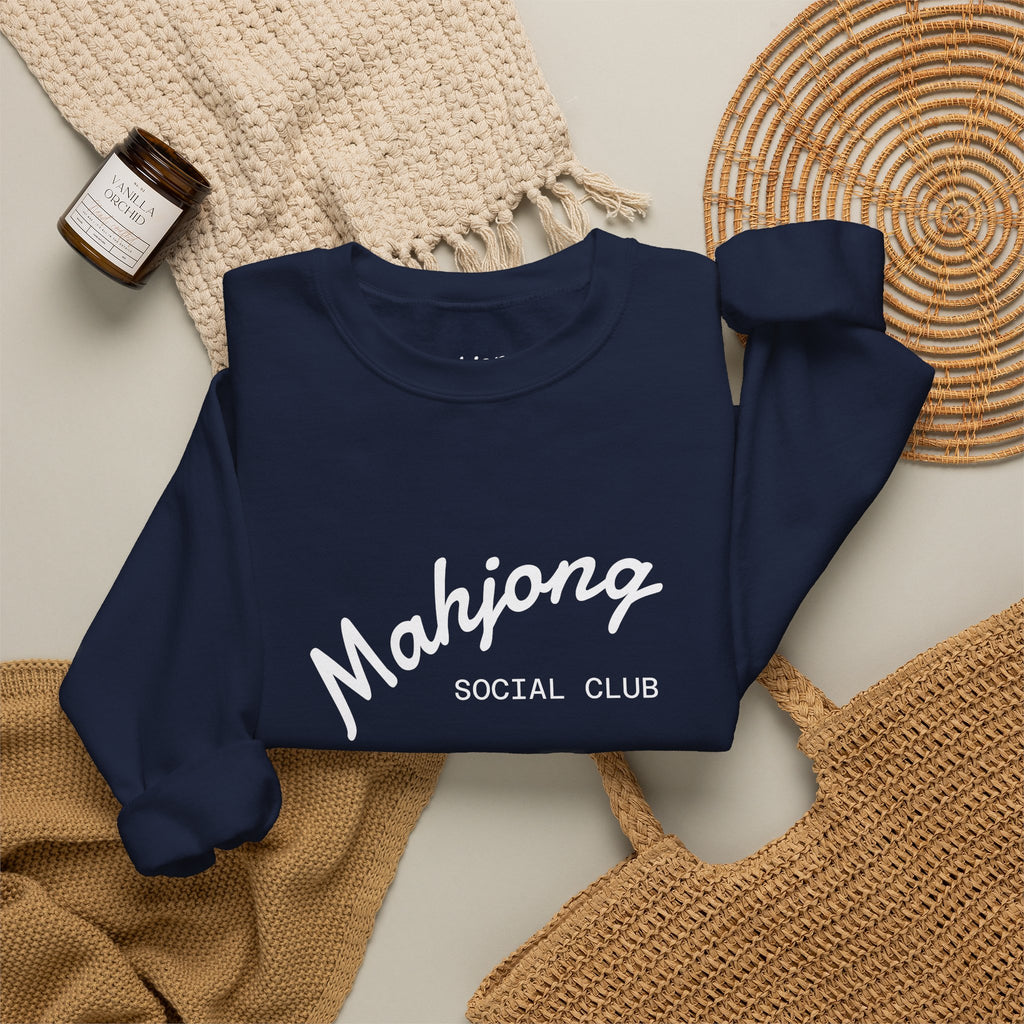 Mahjong Social Club | Unisex Heavy Blend™ Crewneck Sweatshirt