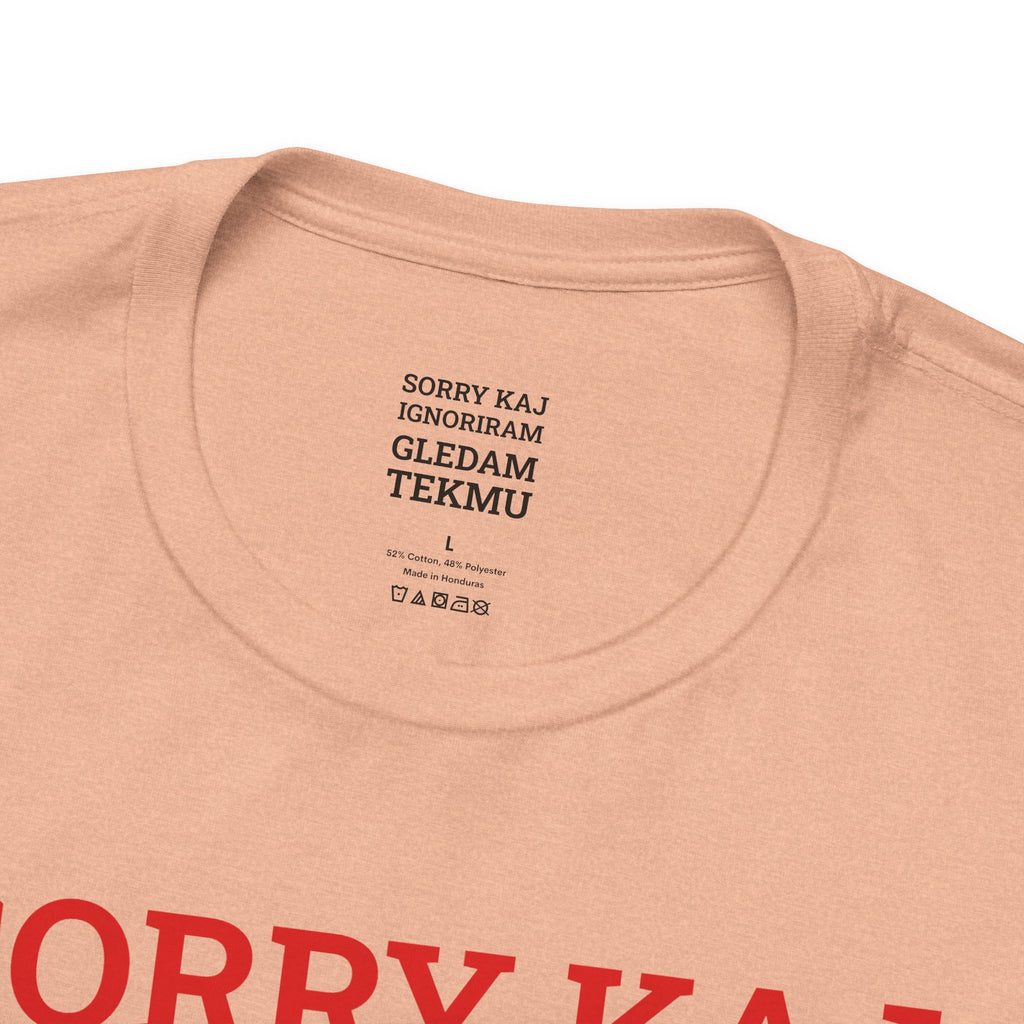 Off to Watch the Match Tee | Sorry kaj ignoriram gledam tekmu, match-day outfit