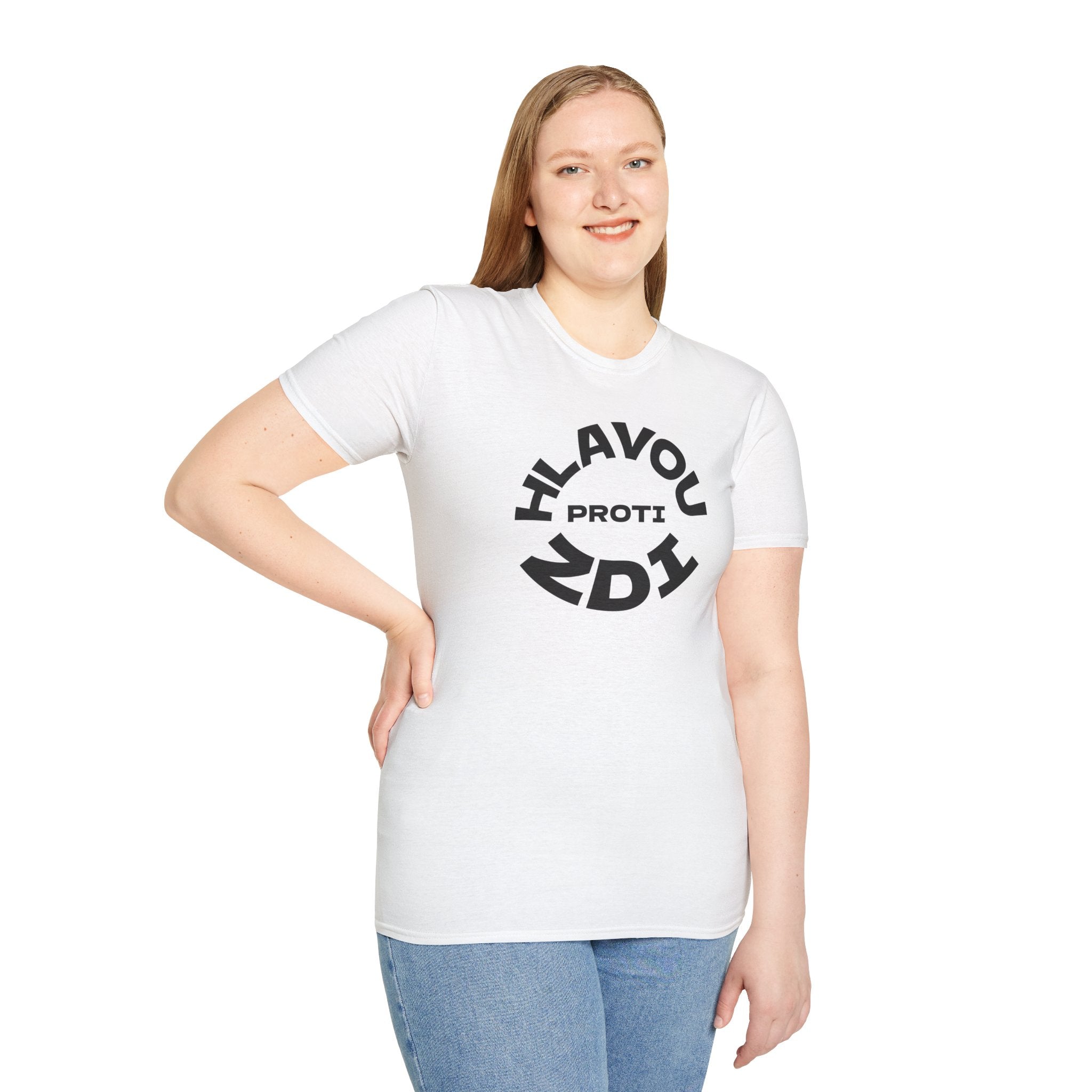 T-Shirt — Hlavou Proti Zdi - Bold Graphic Tee