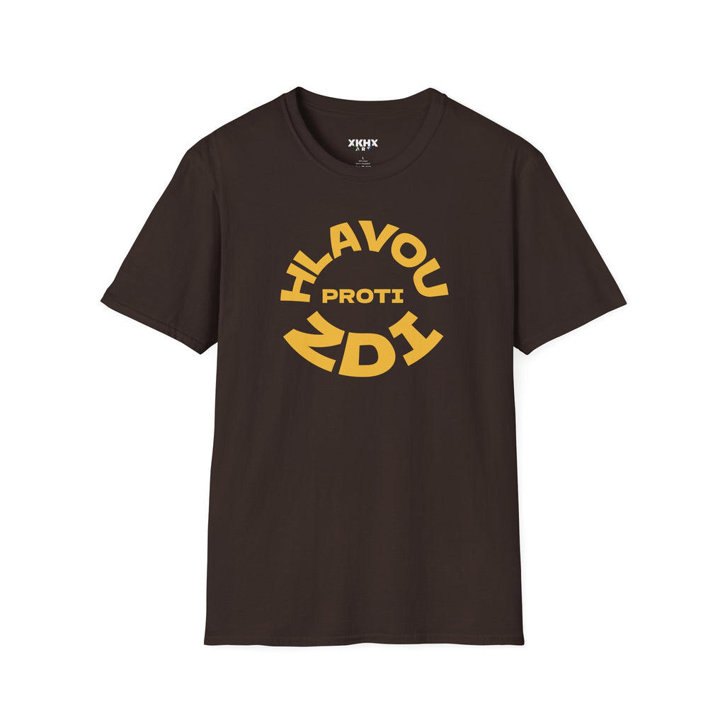 T-Shirt — Hlavou Proti Zdi - Bold Graphic Tee