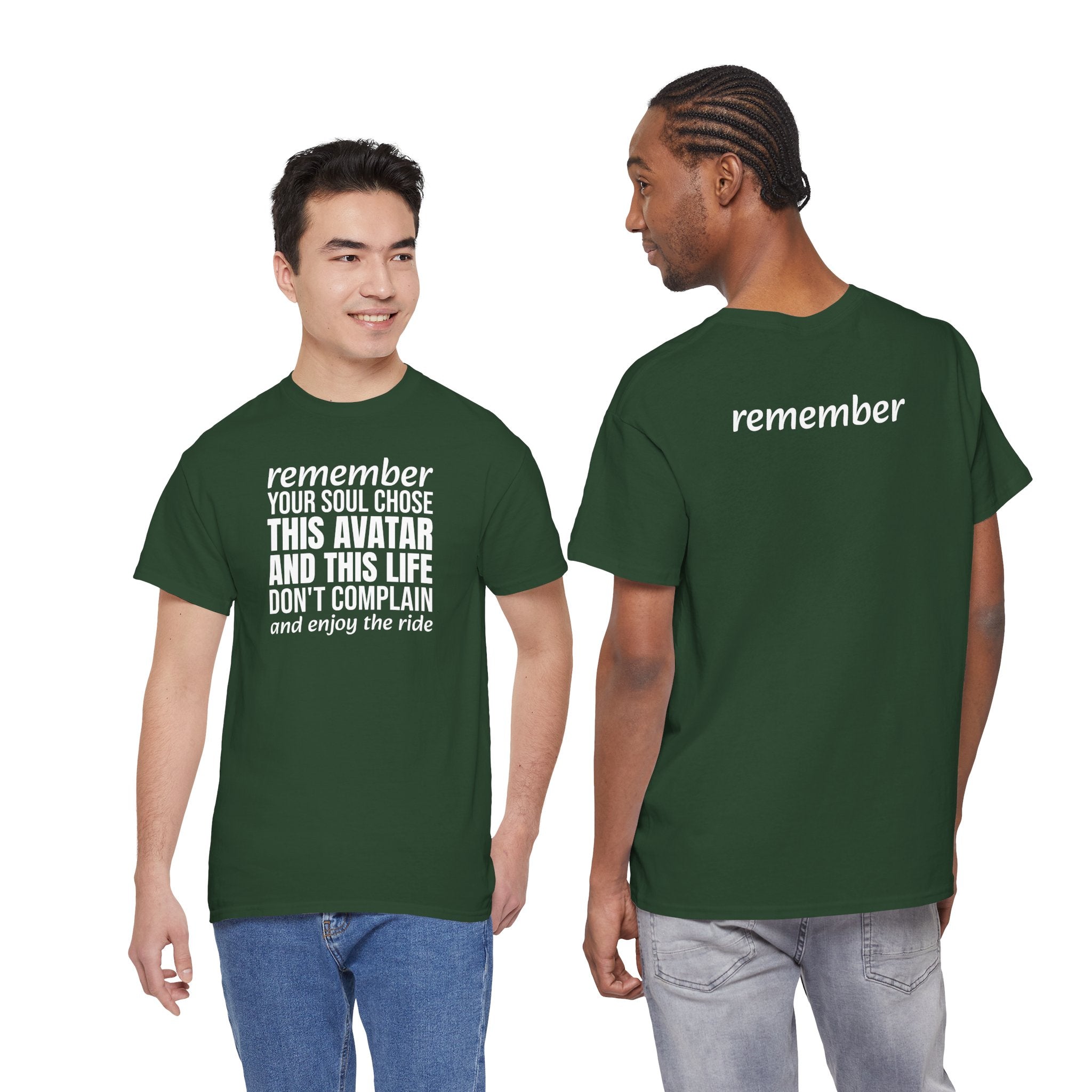 Remember Your Soul Chose This Life Tee — Inspirational Spiritual Quote T-Shirt