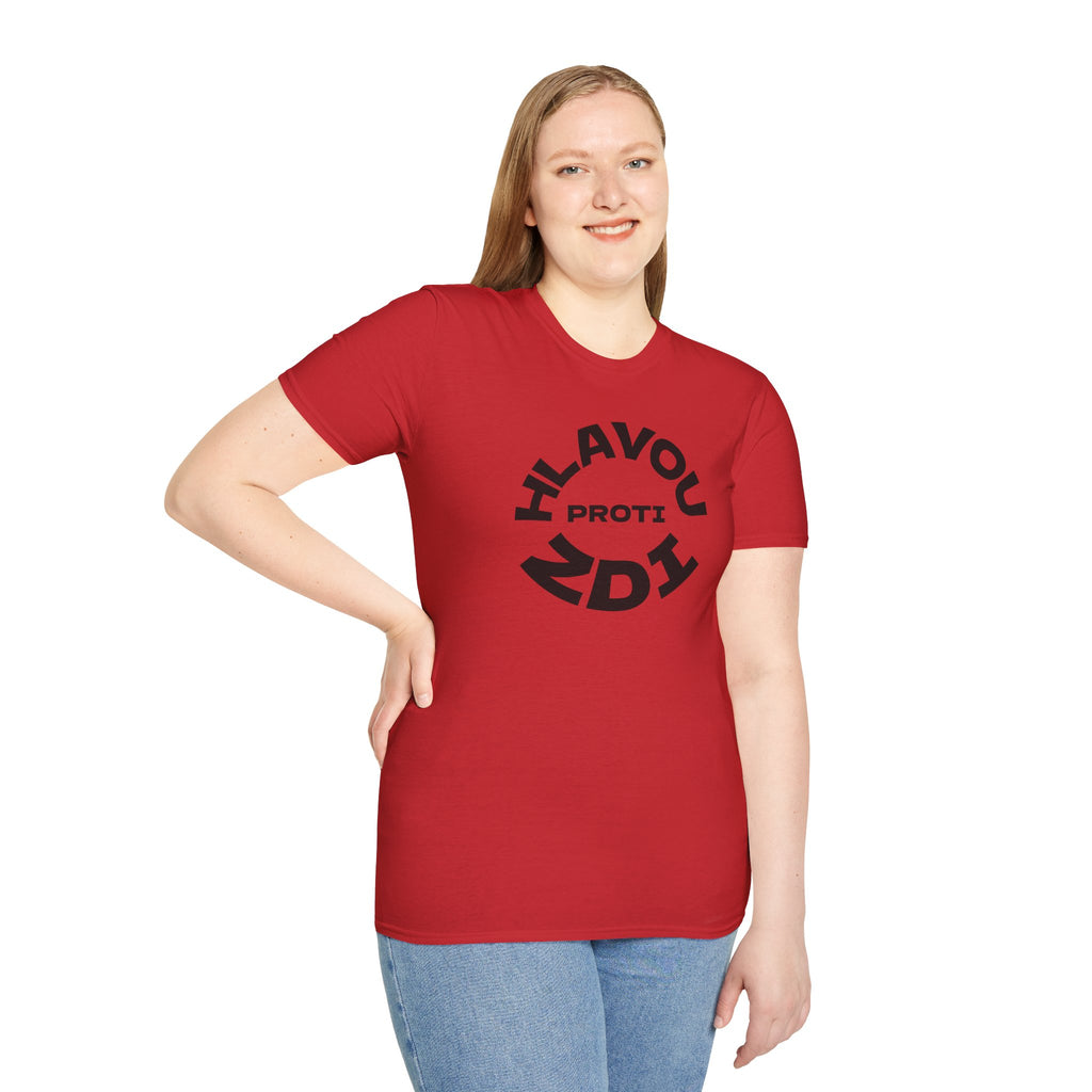 T-Shirt — Hlavou Proti Zdi - Bold Graphic Tee