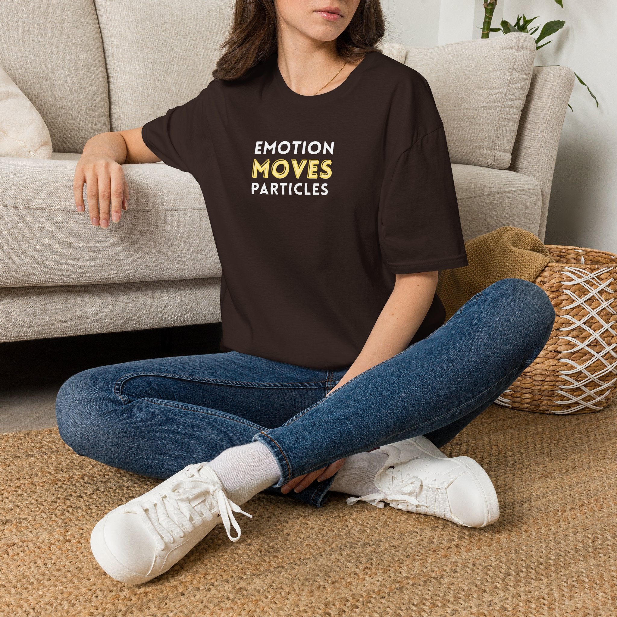 Emotion Moves Particles | Unisex Softstyle T-Shirt