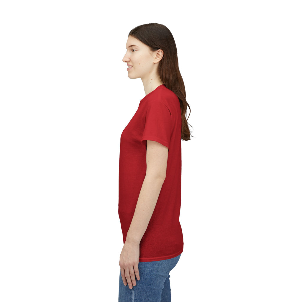 Alien Tee — Minimal "They Are Real" Vertical Graphic T-Shirt dark