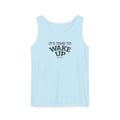 Wake Up Tank Top — Casual Graphic Tank