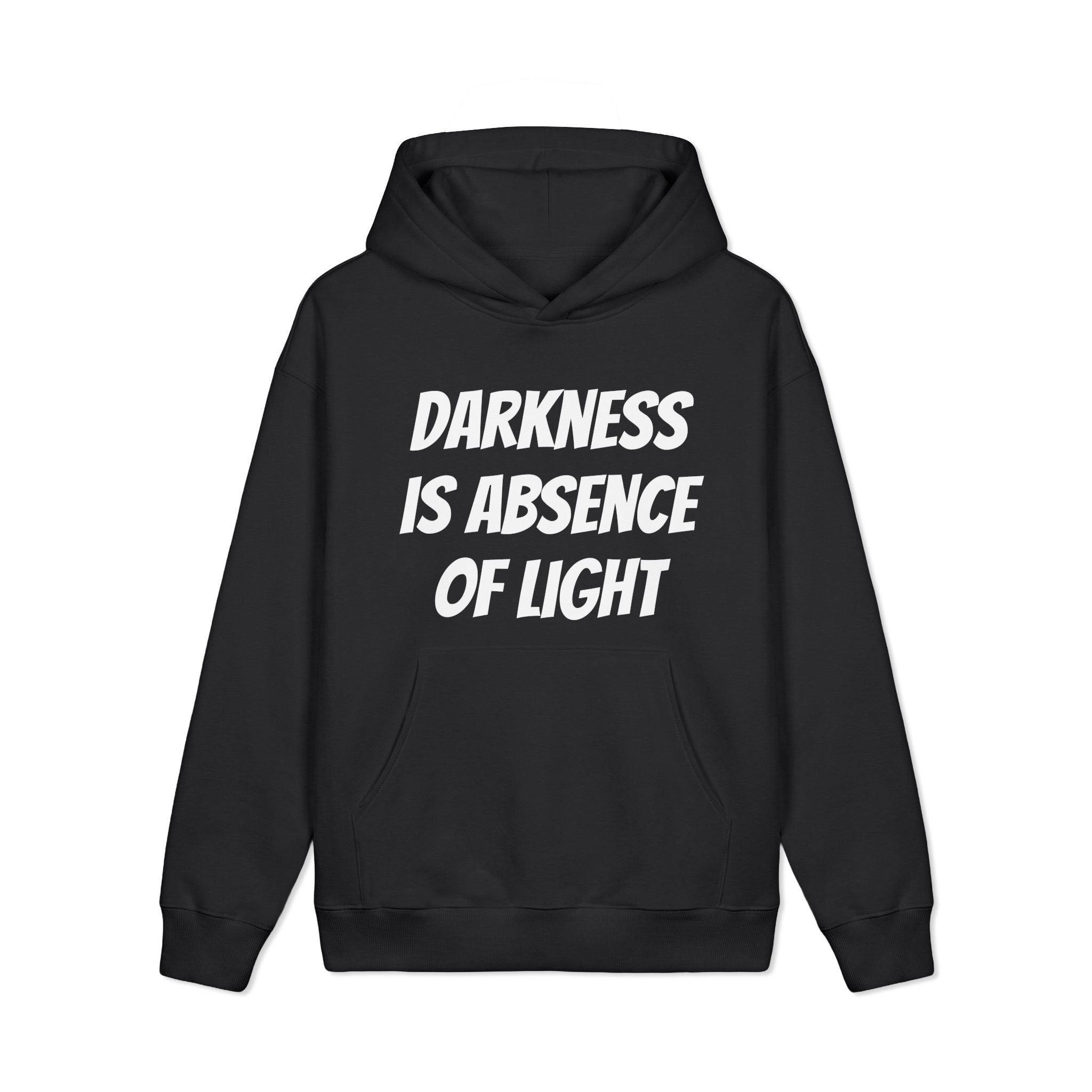 Custom Text Hoodie — Personalized Text Light Being Pullover