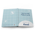 Personalized 'Smart as a Bee, Happy as can Be' Hardcover Journal