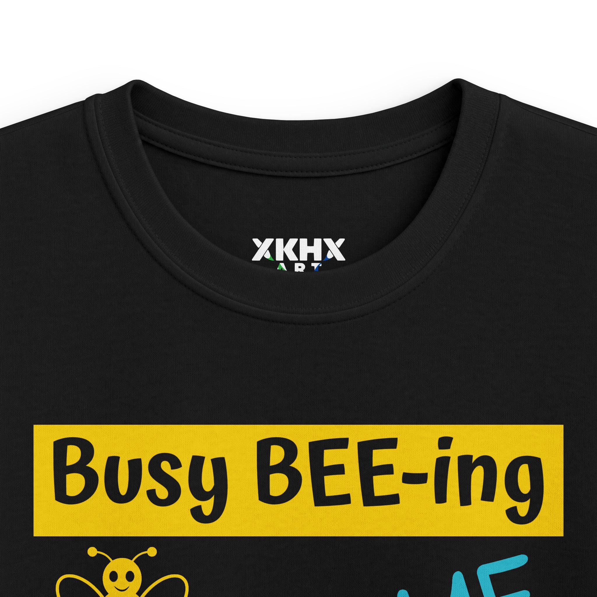 Personalizable "Busy BEE-ing Awesome in [XX] Grade" Kids Tee
