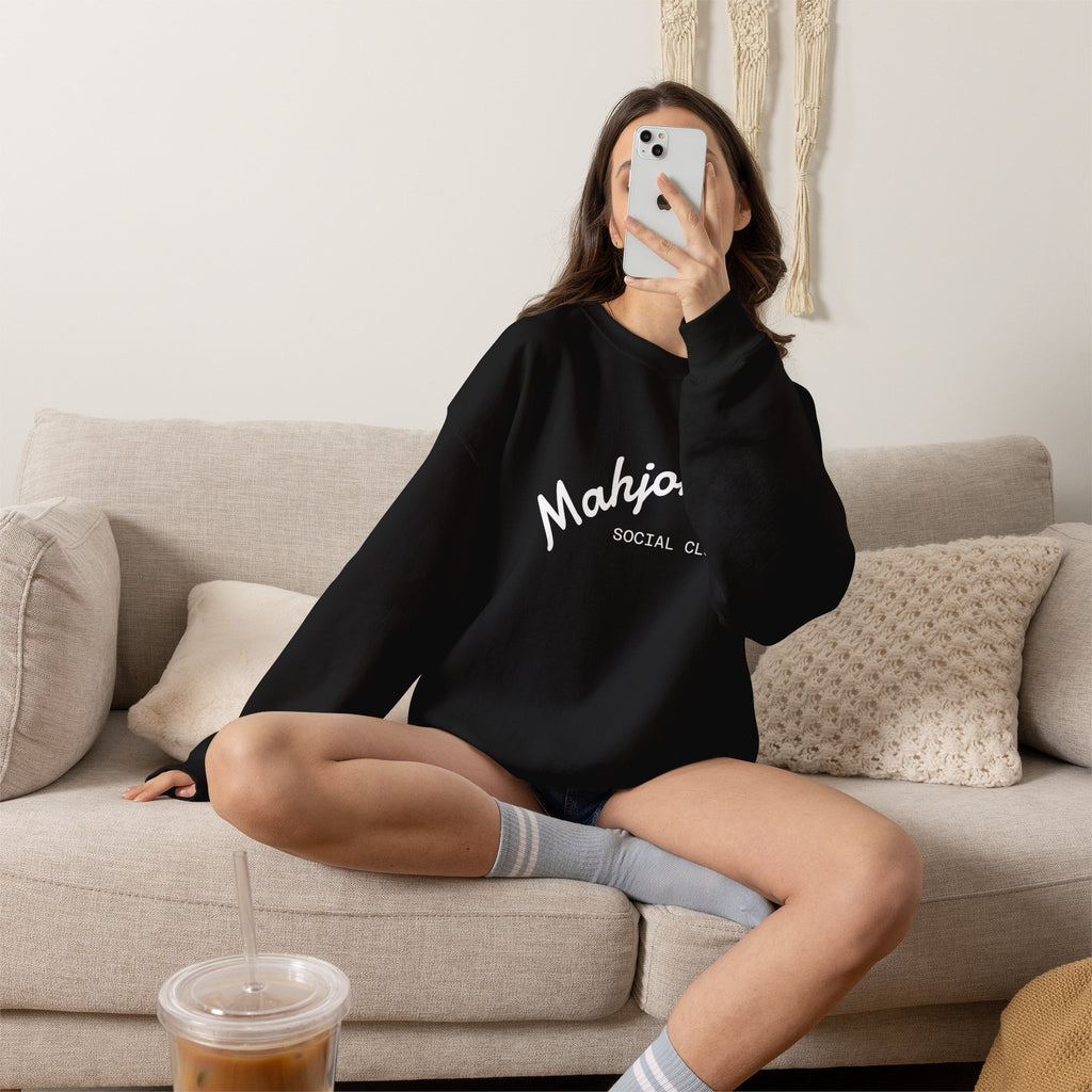Mahjong Social Club | Unisex Heavy Blend™ Crewneck Sweatshirt