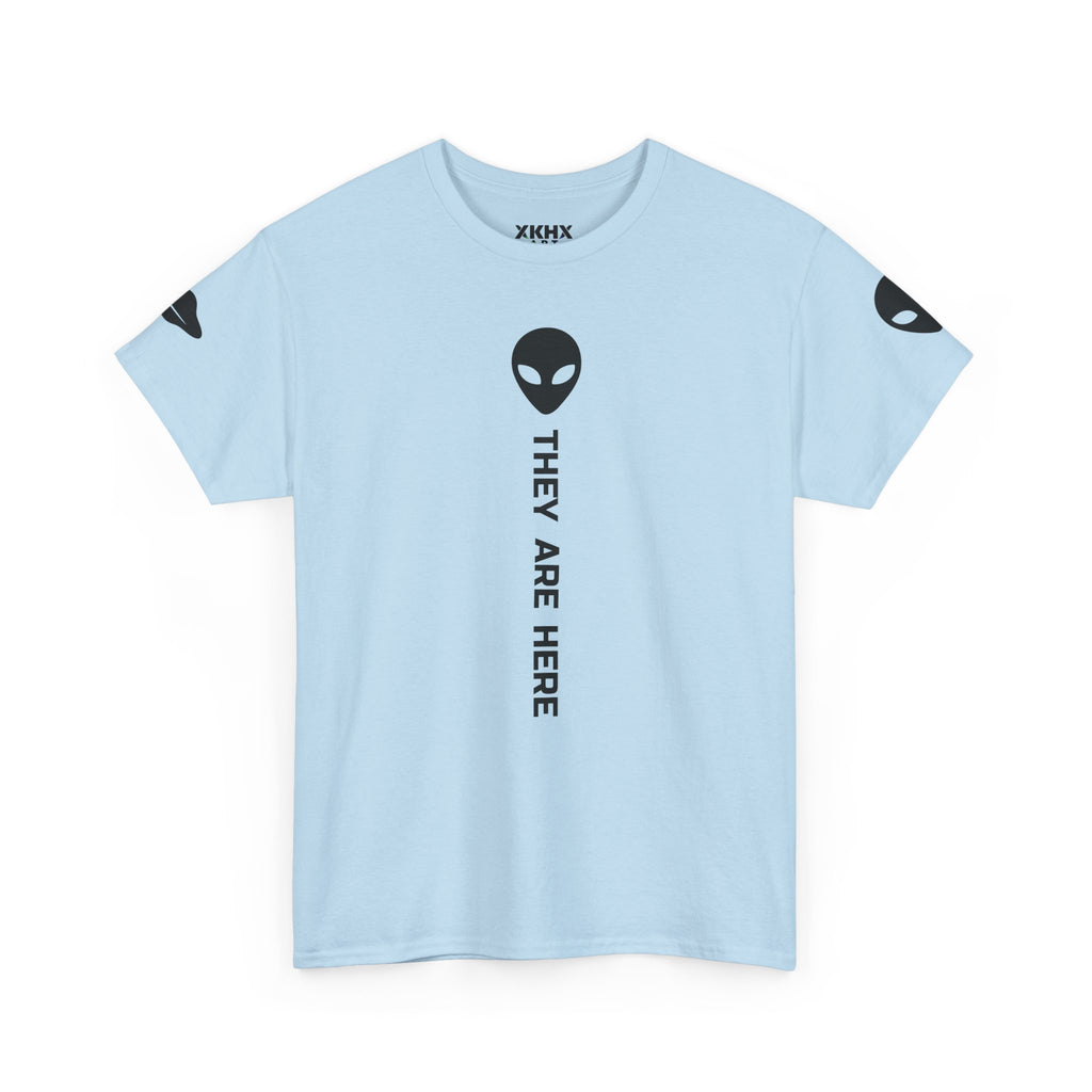 Alien Head "They Are Here" Graphic Tee