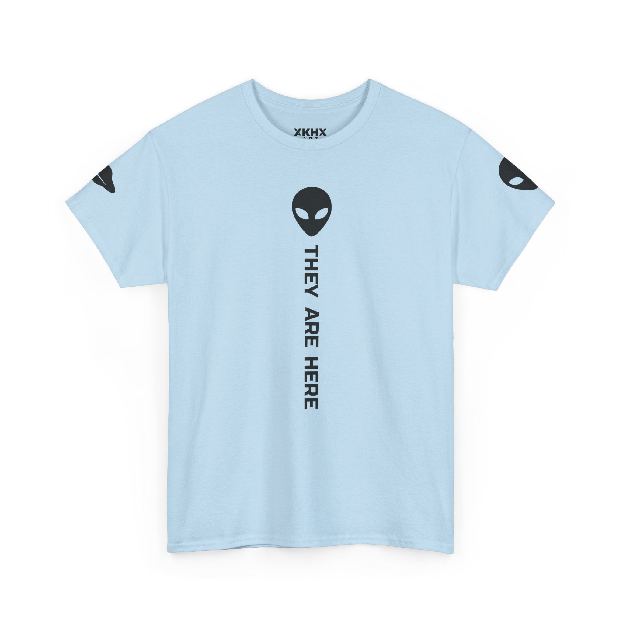 Alien Head "They Are Here" Graphic Tee