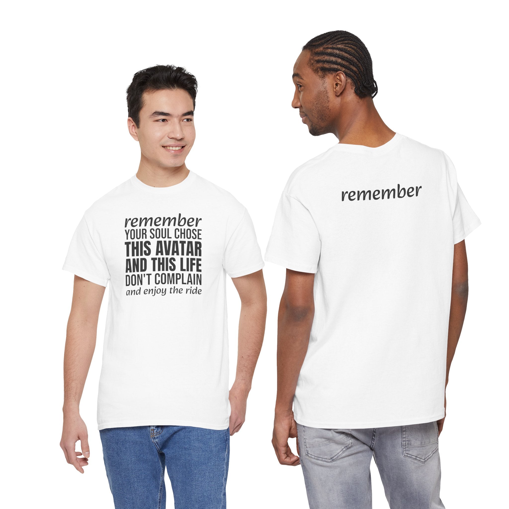 Remember Your Soul Chose This Life Tee — Inspirational Spiritual Quote T-Shirt