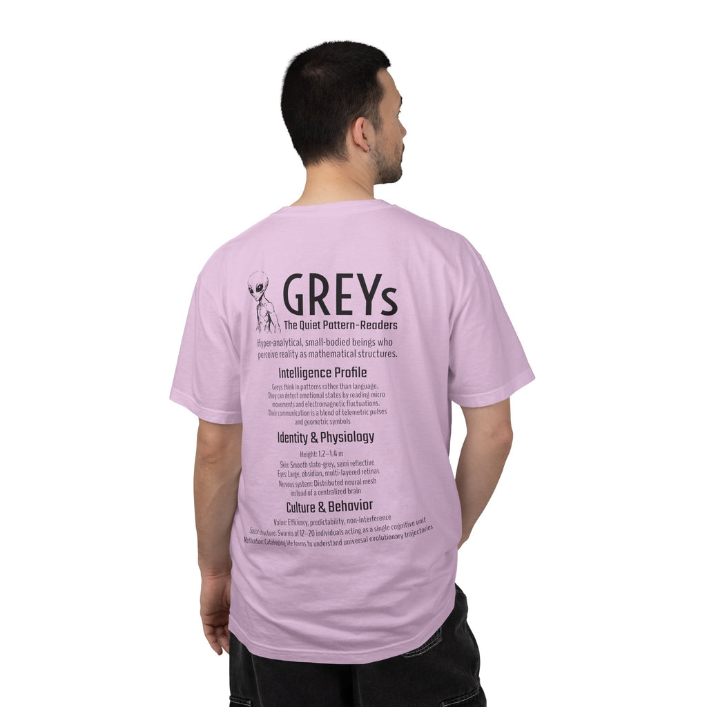 Alien Greys Graphic T-Shirt — "The Quiet Partners" Illustrated Tee