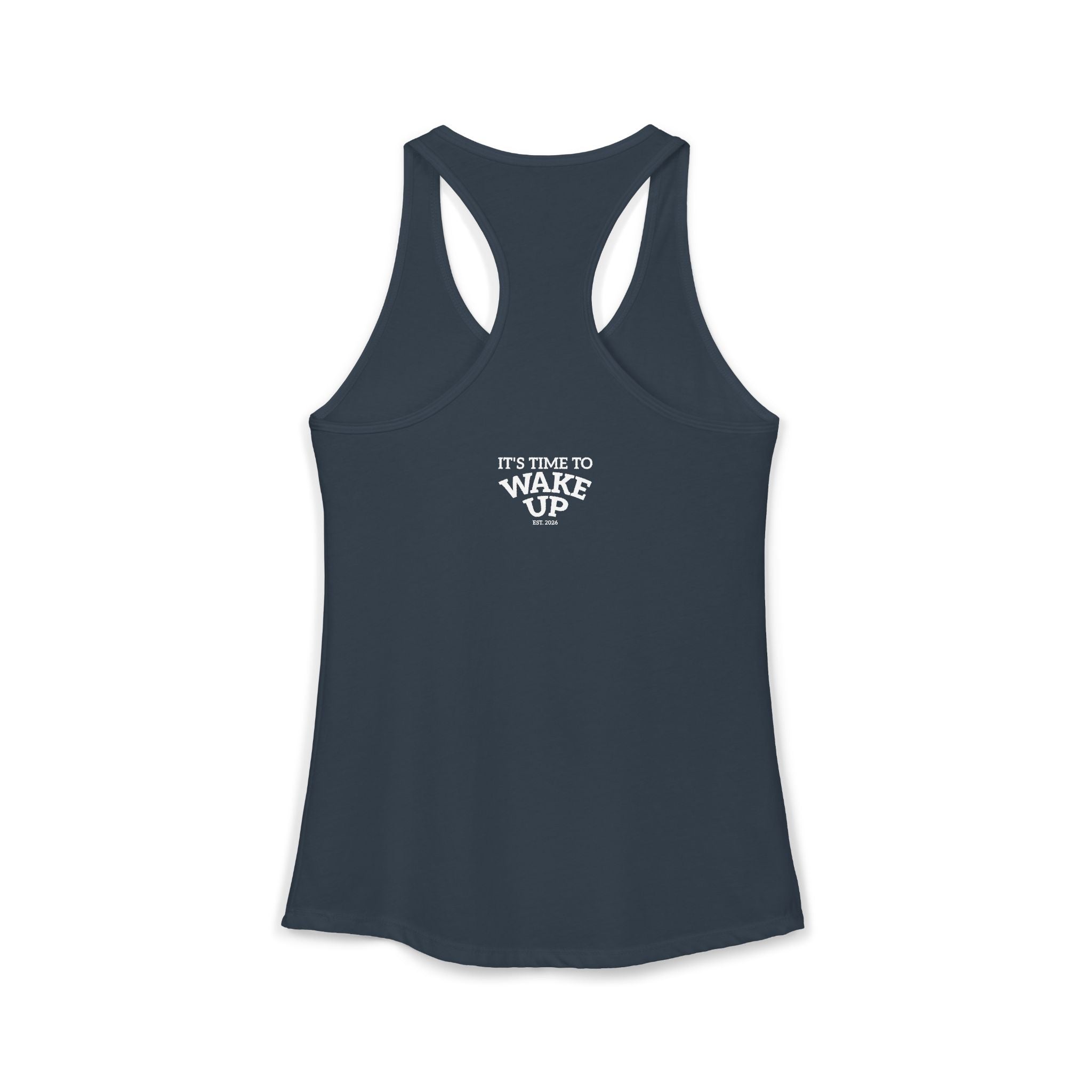 Wake Up dark | Women's Ideal Racerback Tank