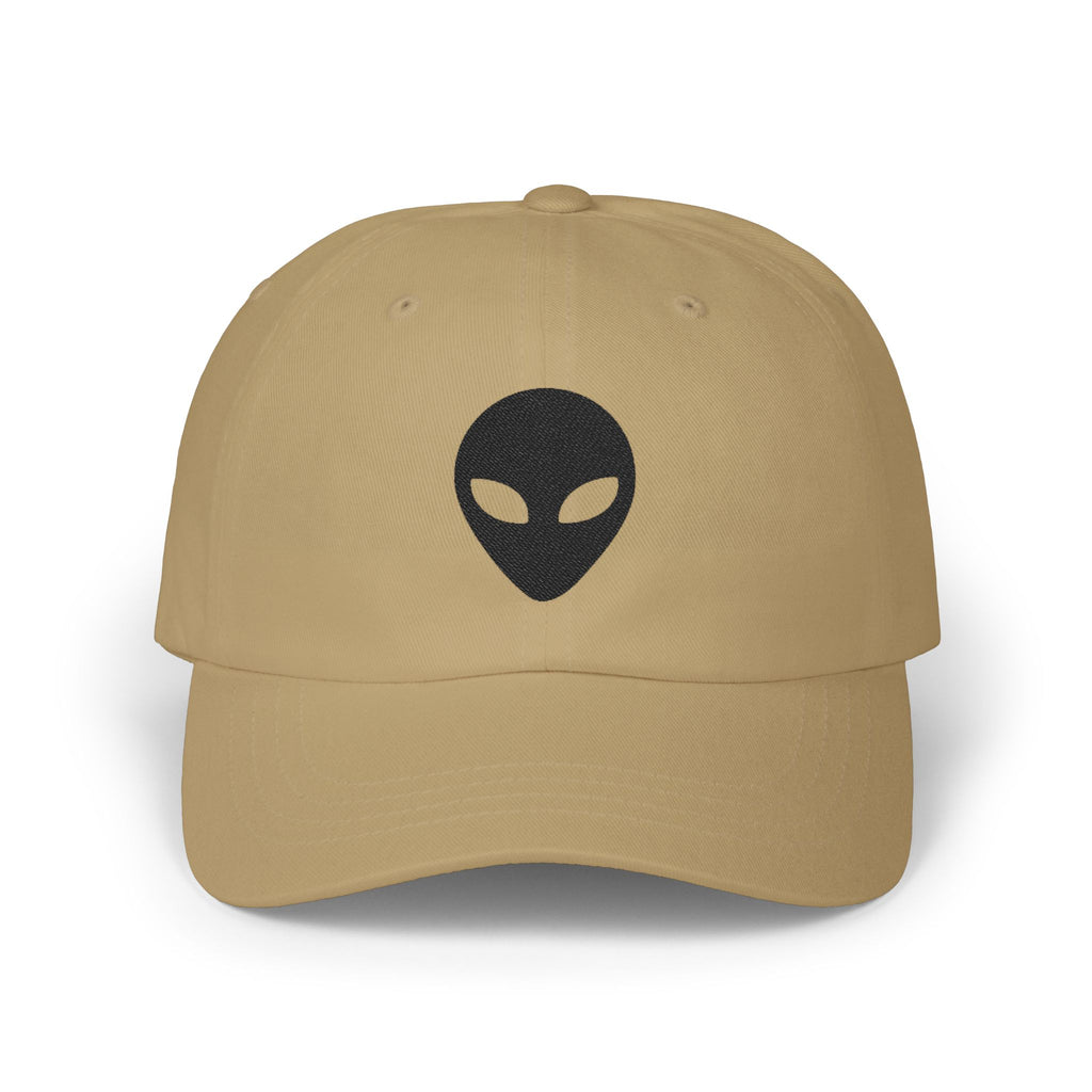 Alien "They Are Here." Dad Cap - Embroidered Baseball Hat light