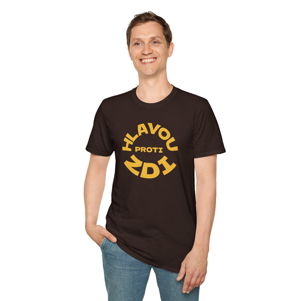 T-Shirt — Hlavou Proti Zdi - Bold Graphic Tee