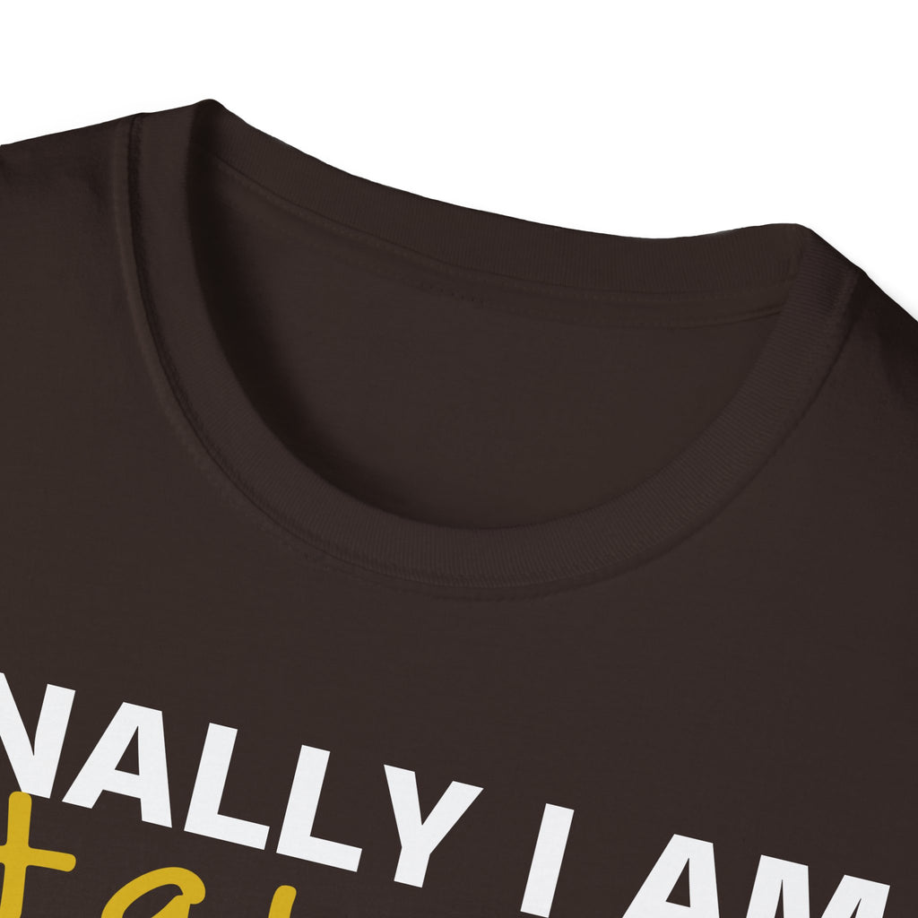 Alien T-Shirt — "Finally I am not a Weirdo talking about UFO & Aliens" - Positive Message Alien Tee