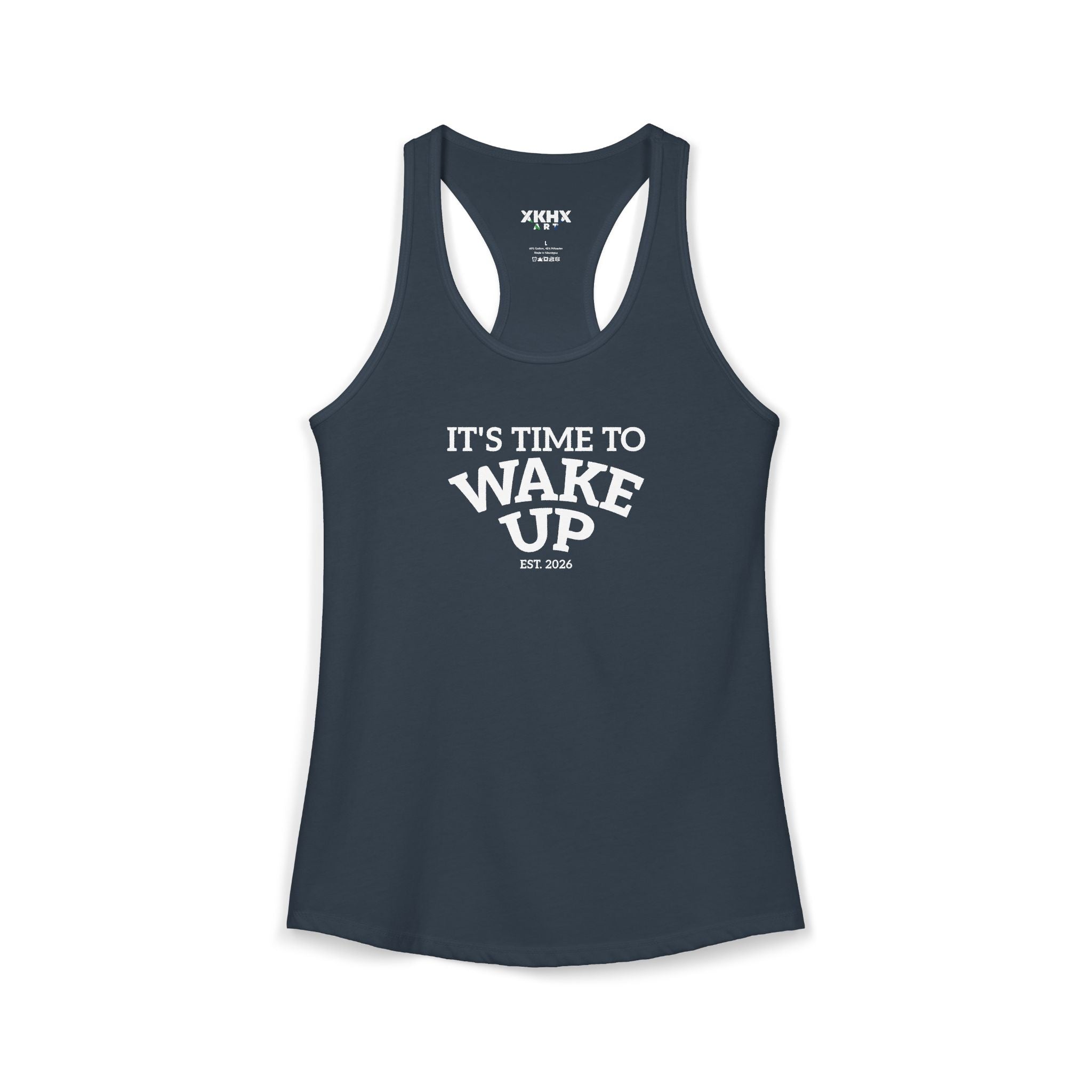 Wake Up dark | Women's Ideal Racerback Tank
