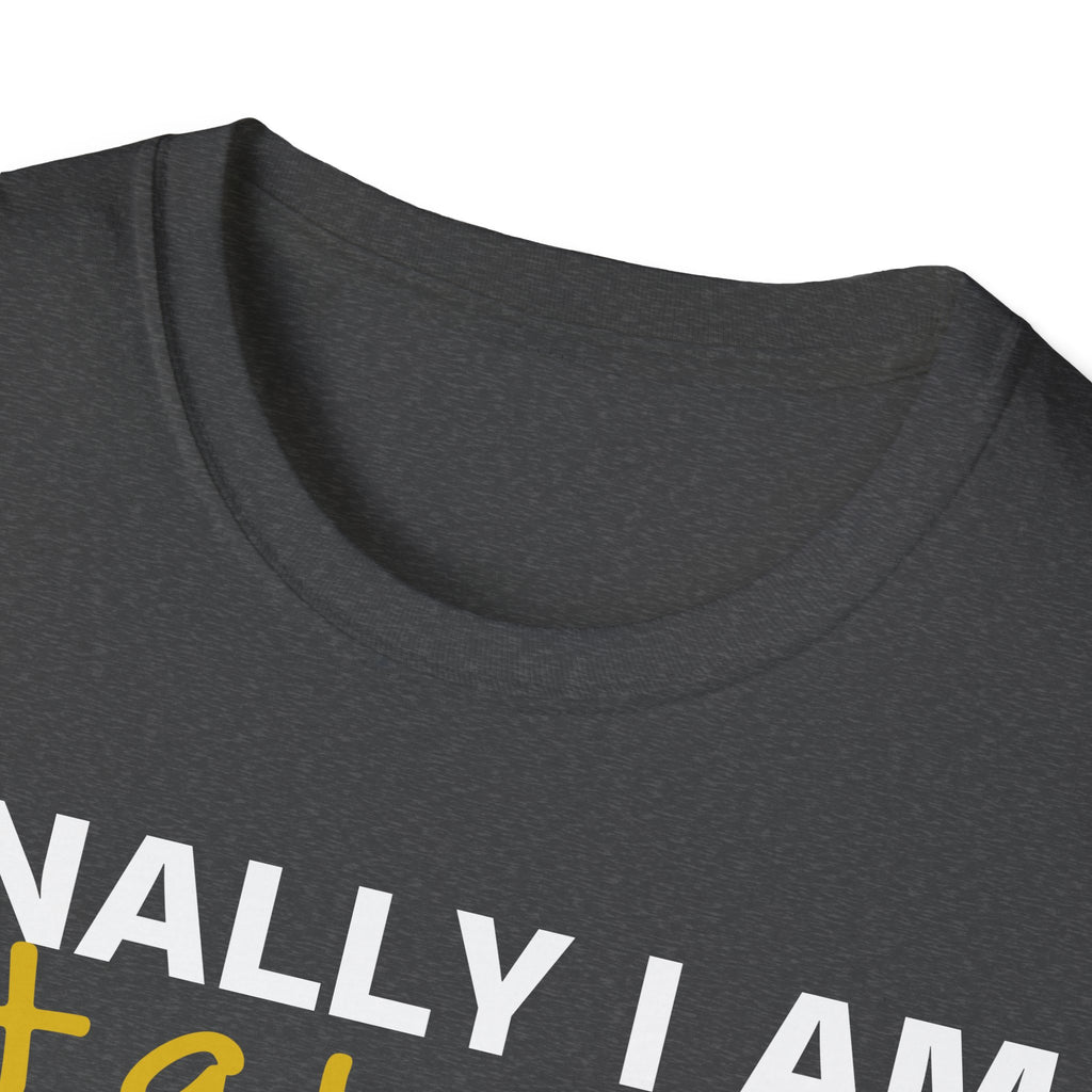 Alien T-Shirt — "Finally I am not a Weirdo talking about UFO & Aliens" - Positive Message Alien Tee