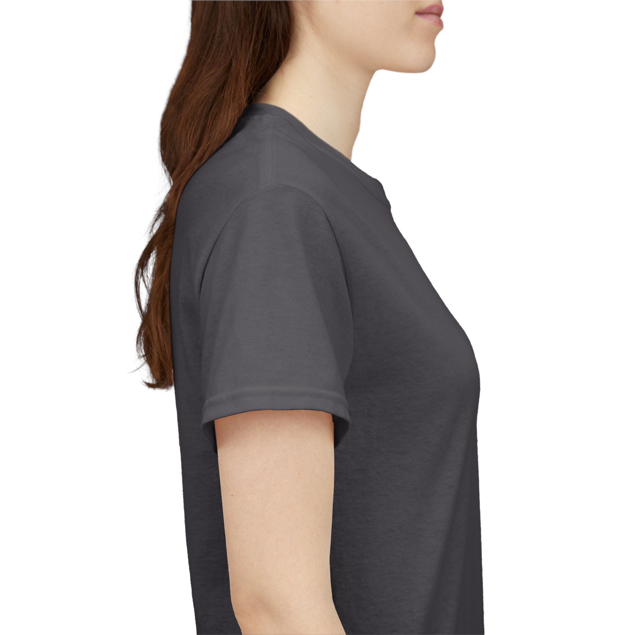 Alien Tee — Minimal "They Are Real" Vertical Graphic T-Shirt dark