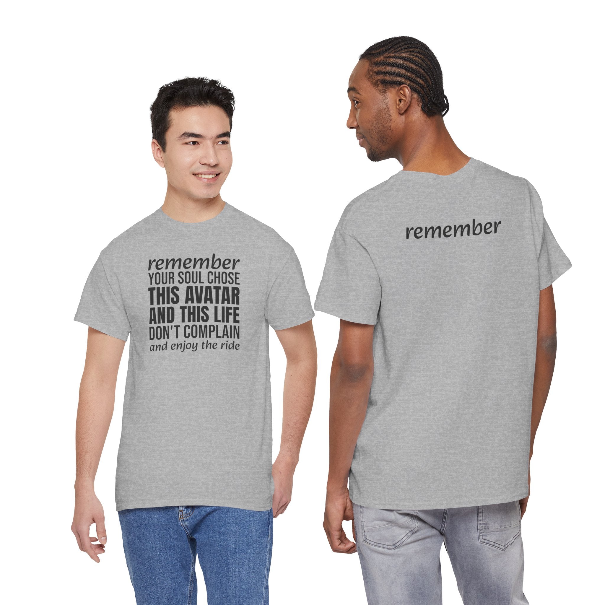 Remember Your Soul Chose This Life Tee — Inspirational Spiritual Quote T-Shirt