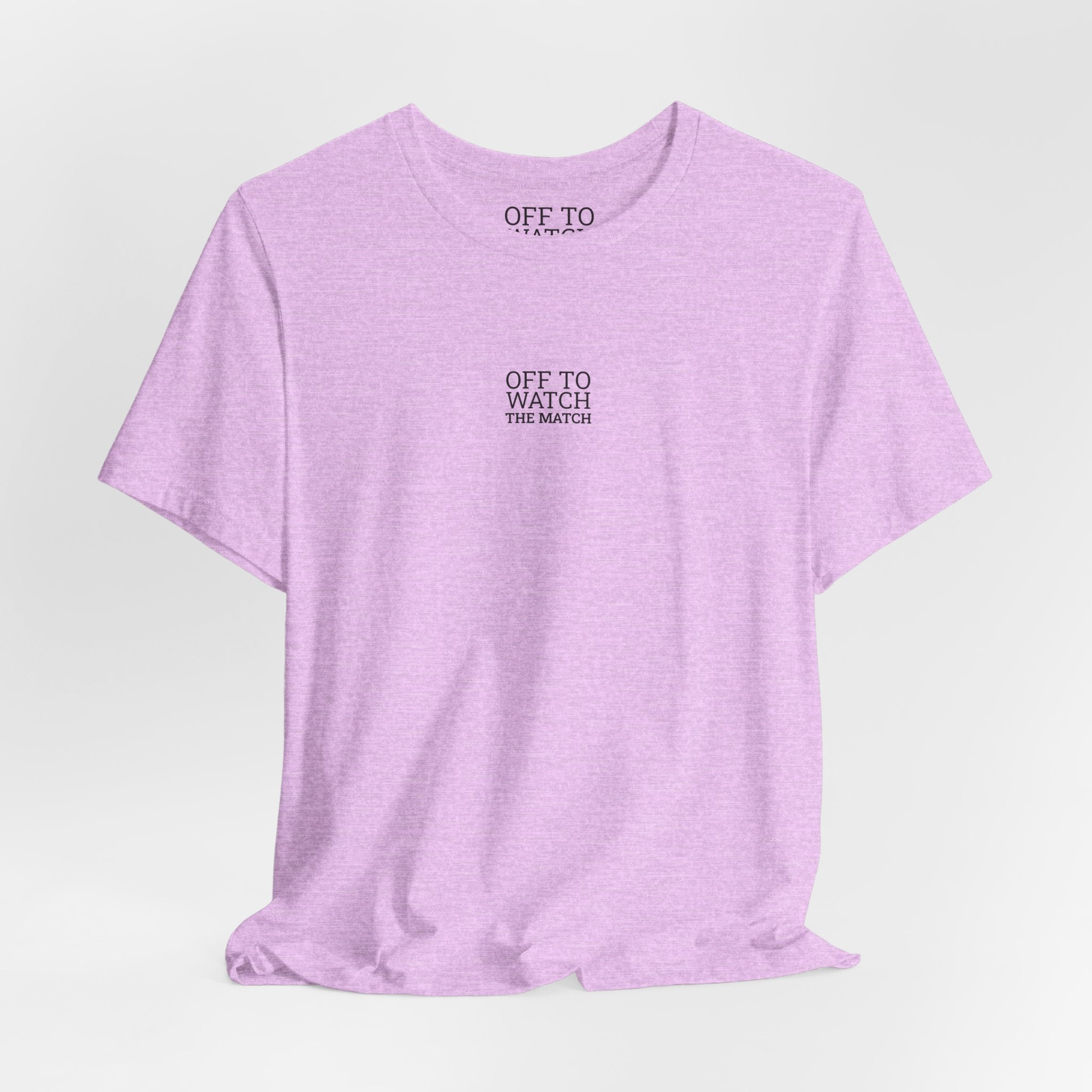 Off to Watch the Match Tee | soccer watch party, match-day outfit