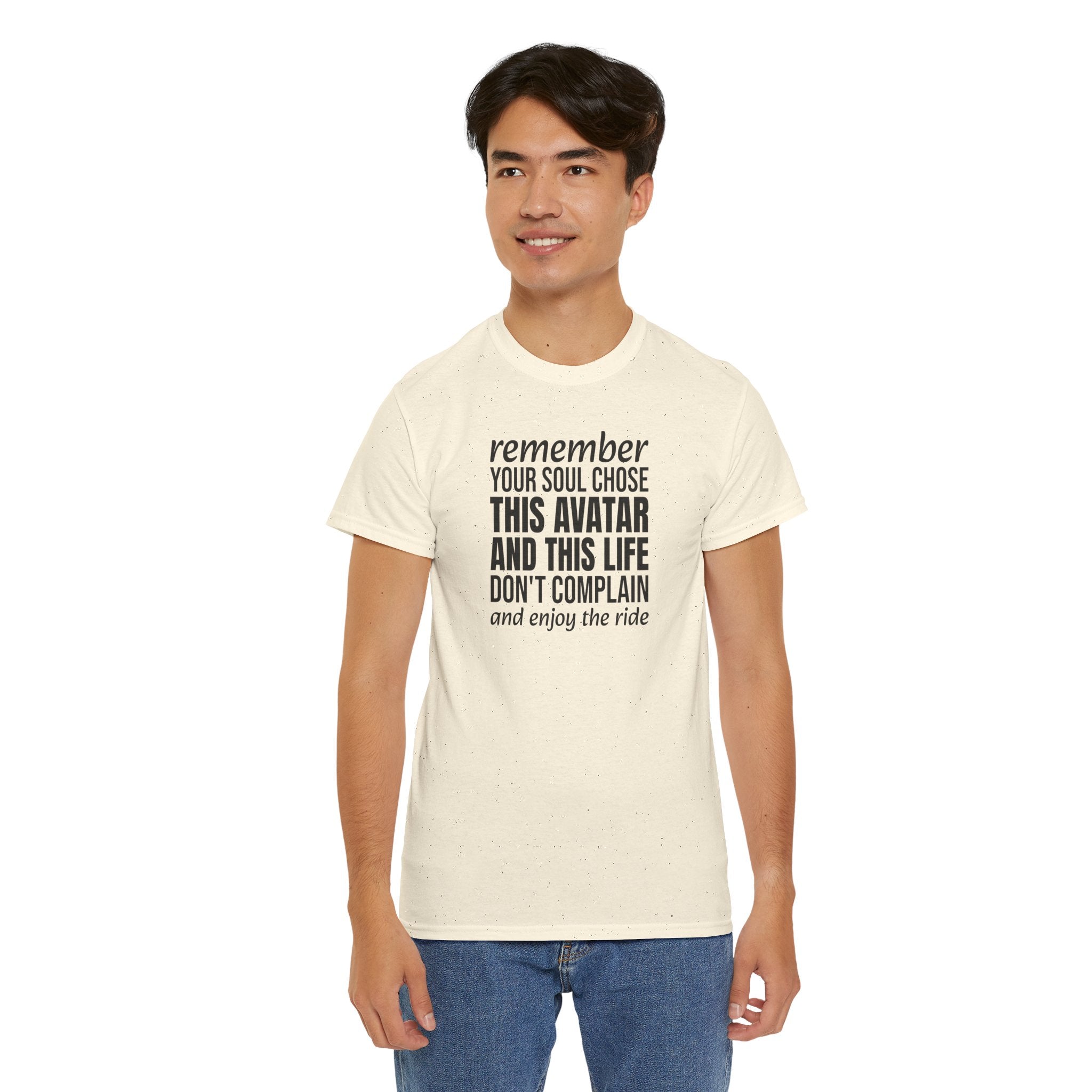 Remember Your Soul Chose This Life Tee — Inspirational Spiritual Quote T-Shirt