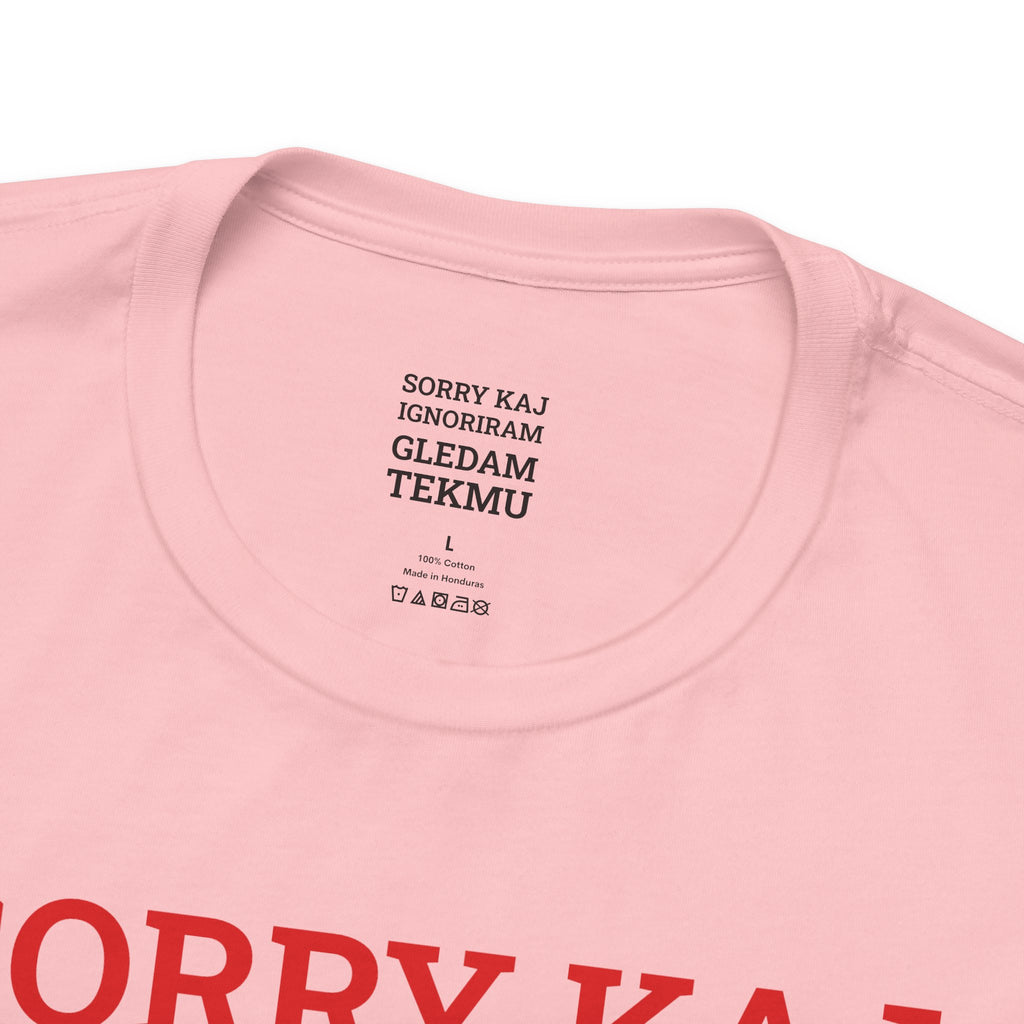 Off to Watch the Match Tee | Sorry kaj ignoriram gledam tekmu, match-day outfit