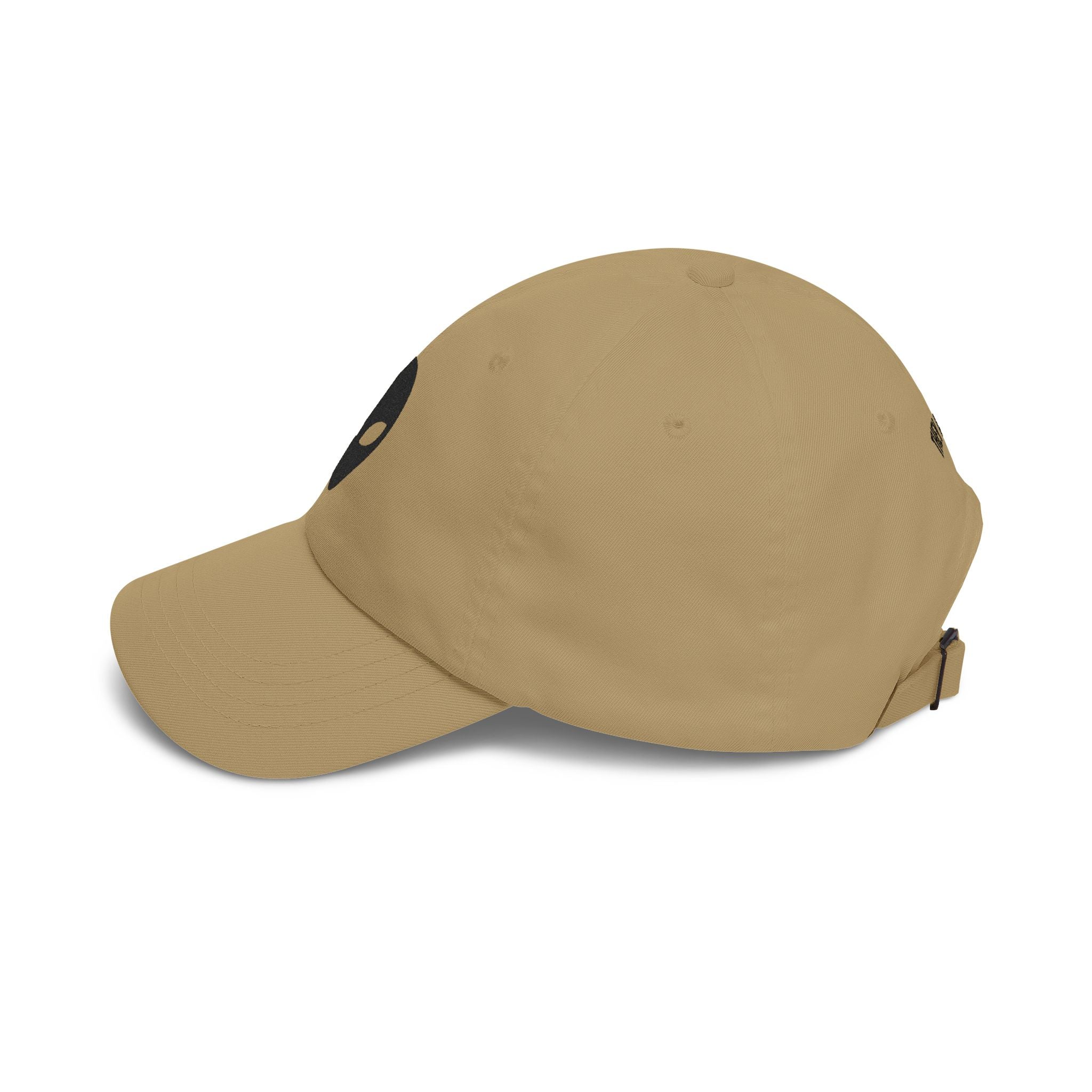 Alien "They Are Here." Dad Cap - Embroidered Baseball Hat light