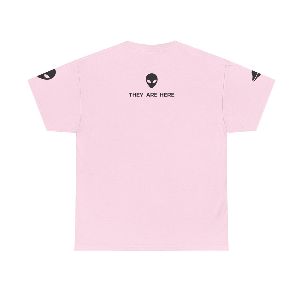 Alien Head "They Are Here" Graphic Tee