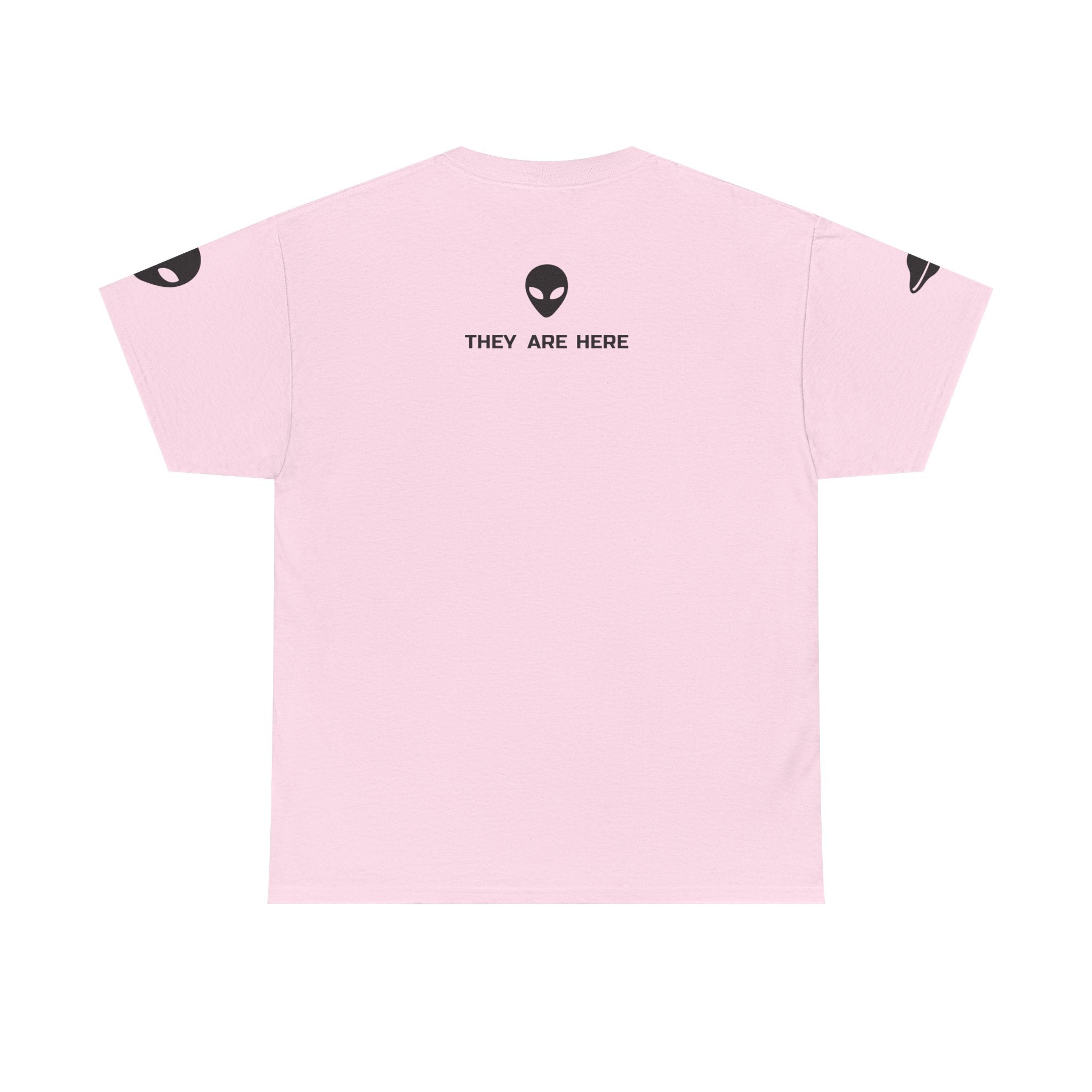 Alien Head "They Are Here" Graphic Tee
