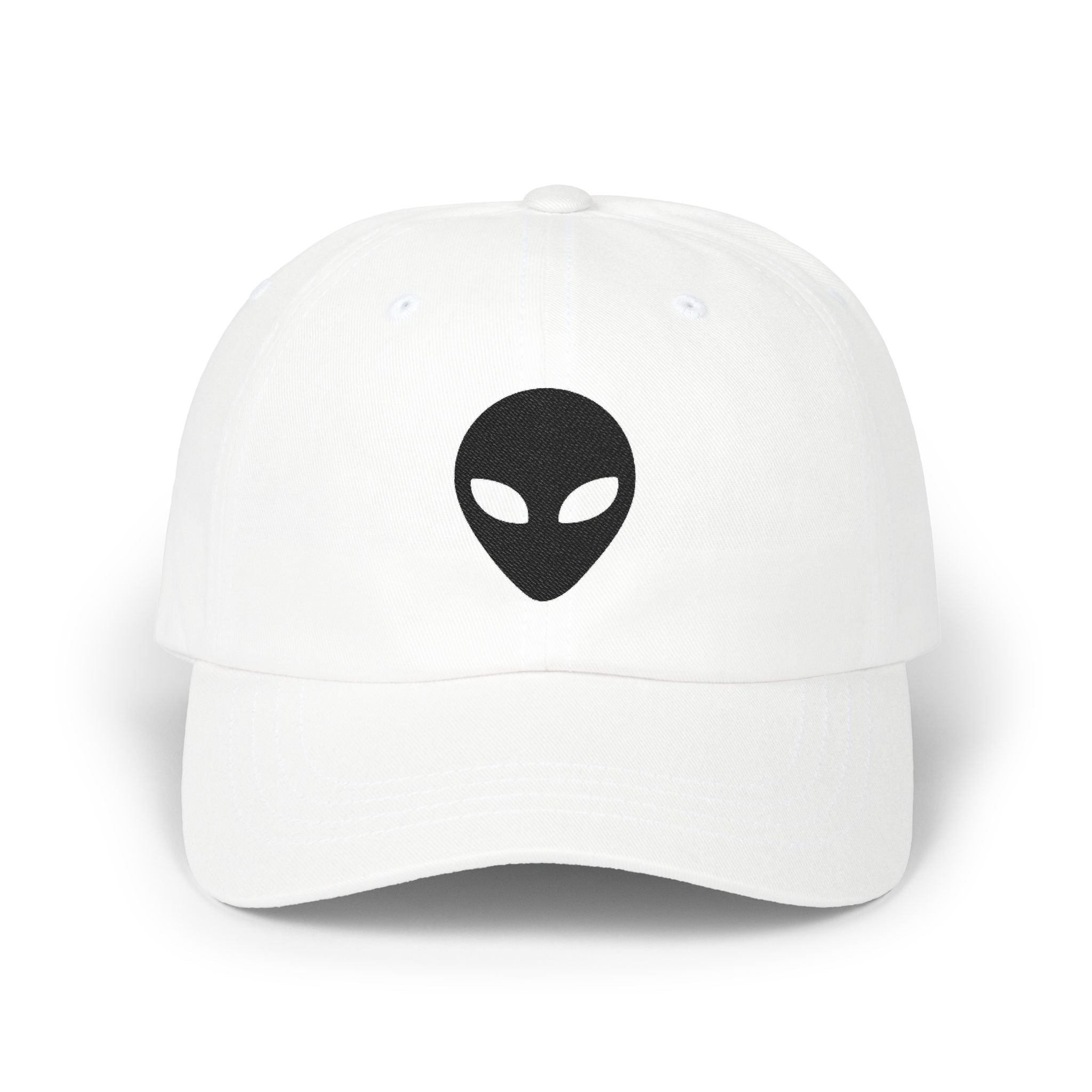 Alien "They Are Here." Dad Cap - Embroidered Baseball Hat light