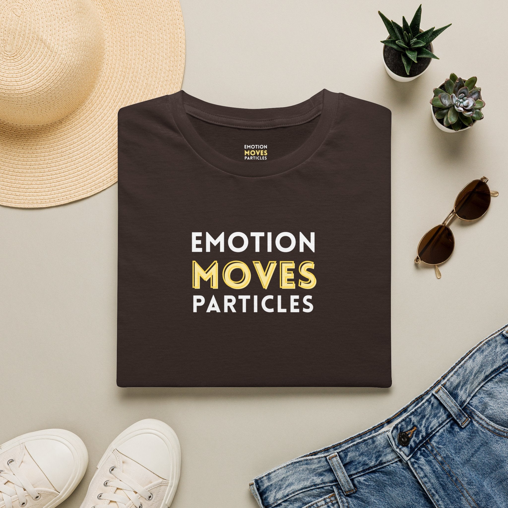Emotion Moves Particles | Unisex Softstyle T-Shirt