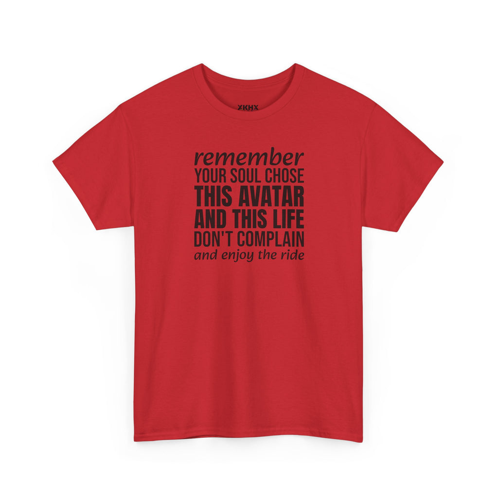 Remember Your Soul Chose This Life Tee — Inspirational Spiritual Quote T-Shirt