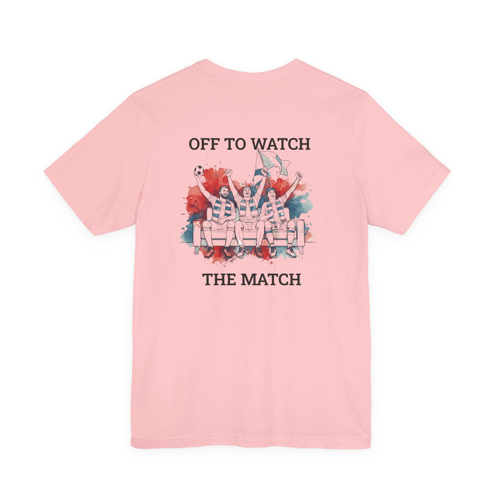 Off to Watch the Match Tee | soccer watch party, match-day outfit