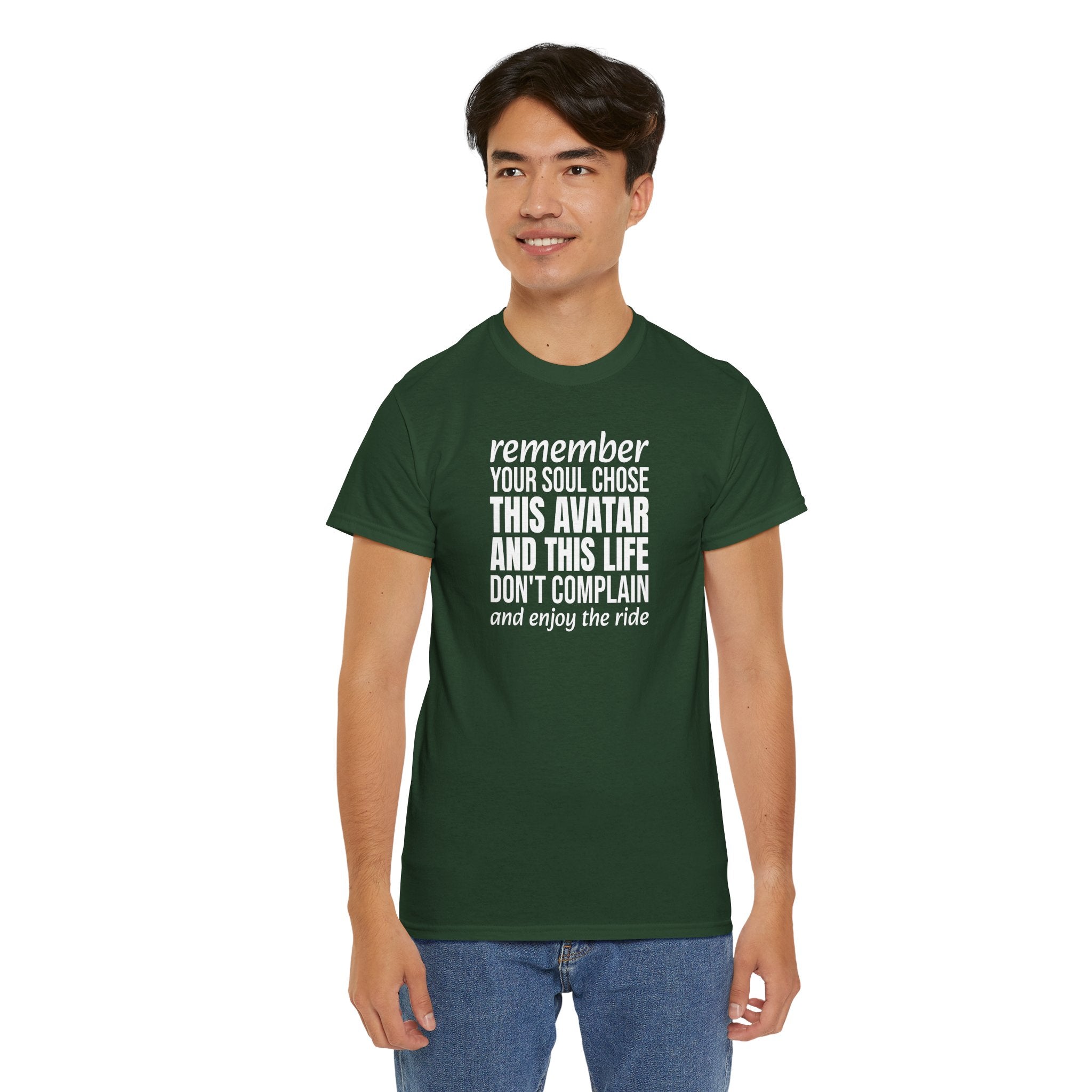Remember Your Soul Chose This Life Tee — Inspirational Spiritual Quote T-Shirt