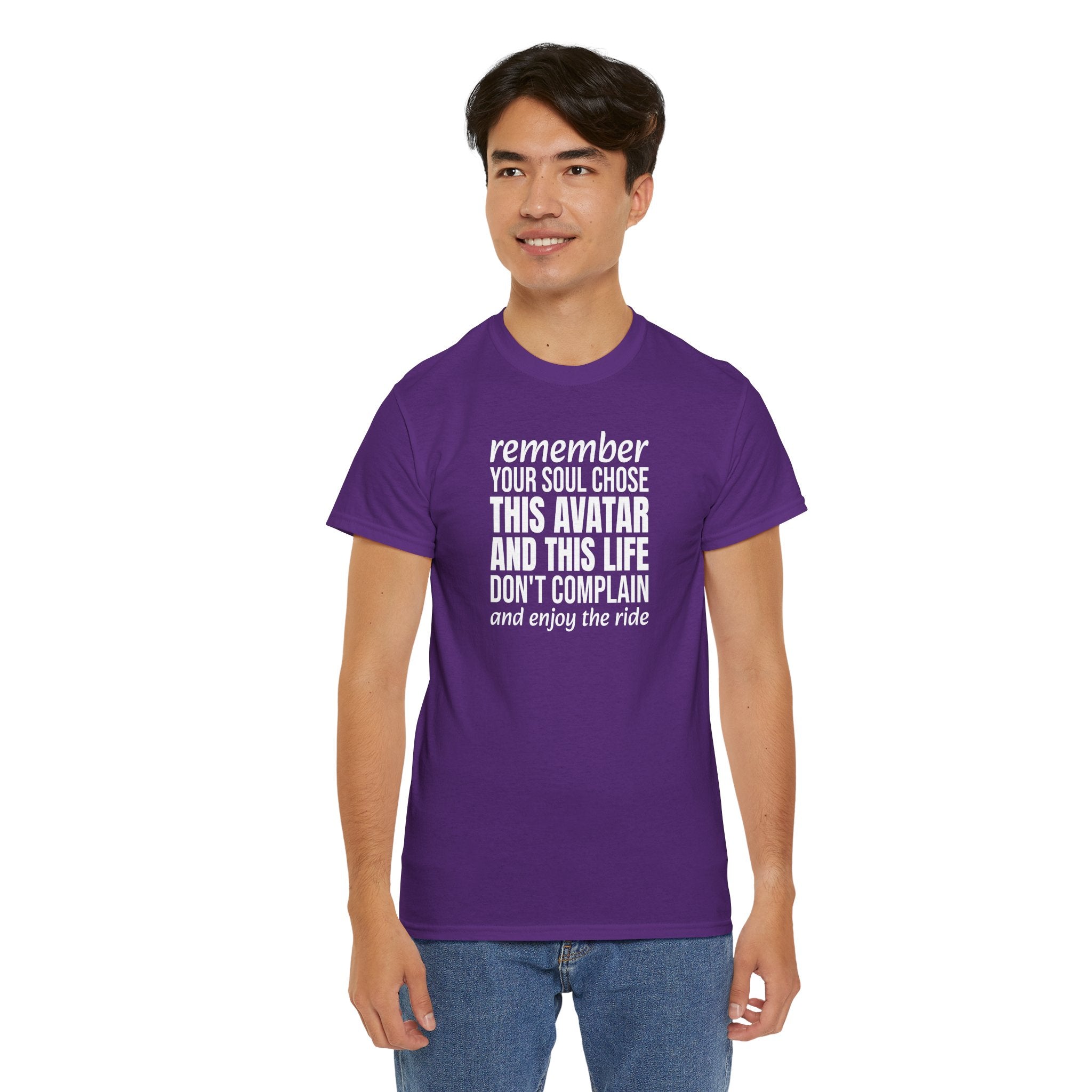 Remember Your Soul Chose This Life Tee — Inspirational Spiritual Quote T-Shirt