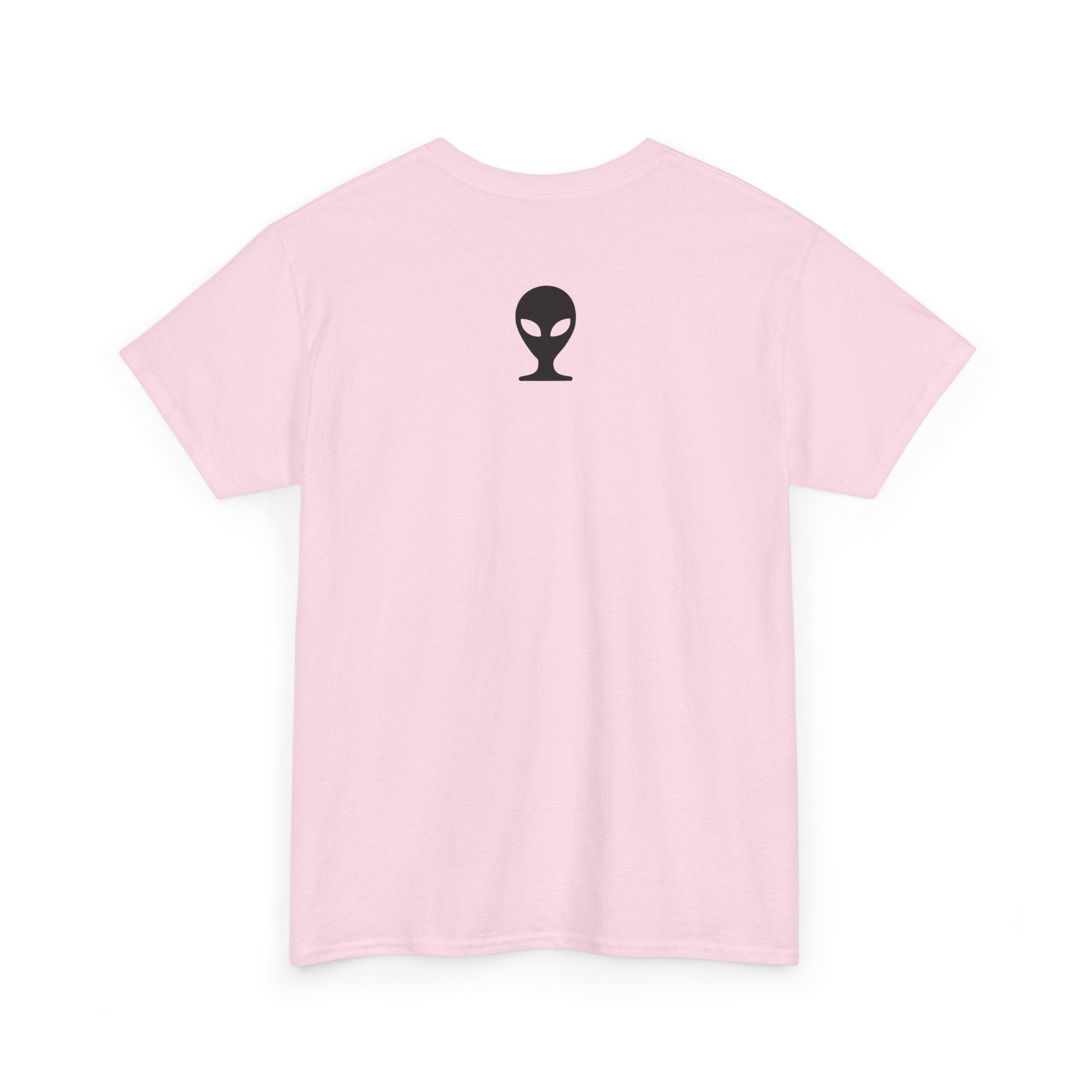 Alien Tee — Minimal "They Are Real" Vertical Graphic T-Shirt