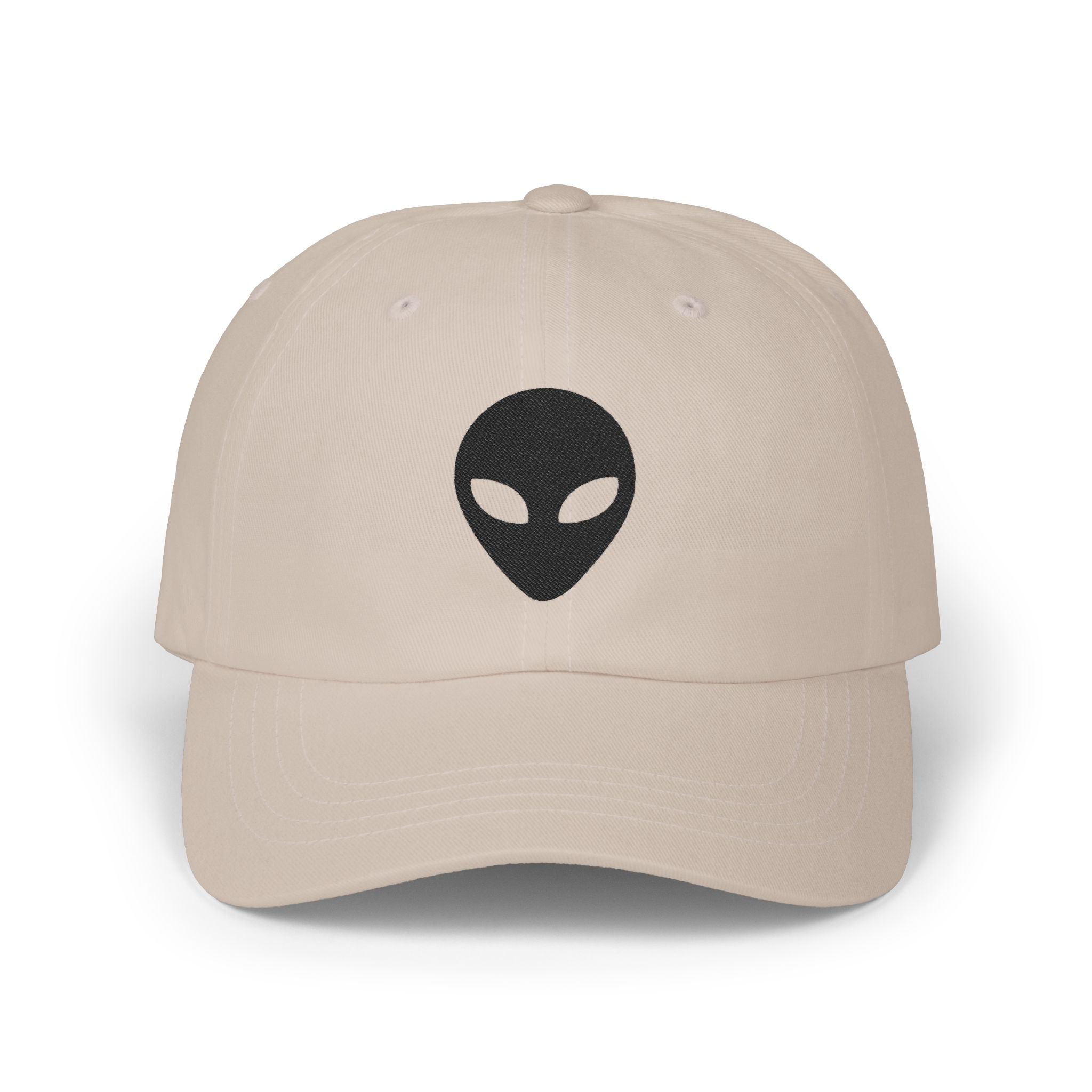 Alien "They Are Here." Dad Cap - Embroidered Baseball Hat light