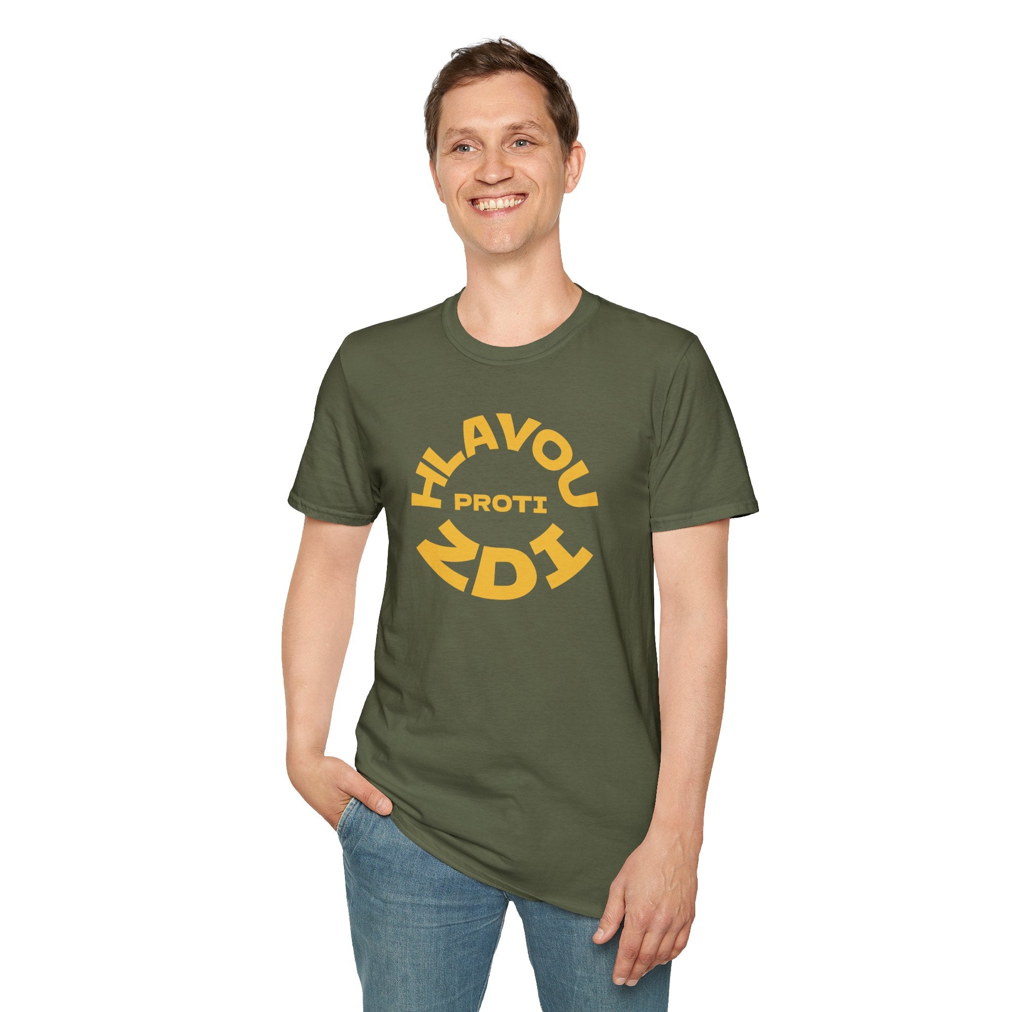 T-Shirt — Hlavou Proti Zdi - Bold Graphic Tee