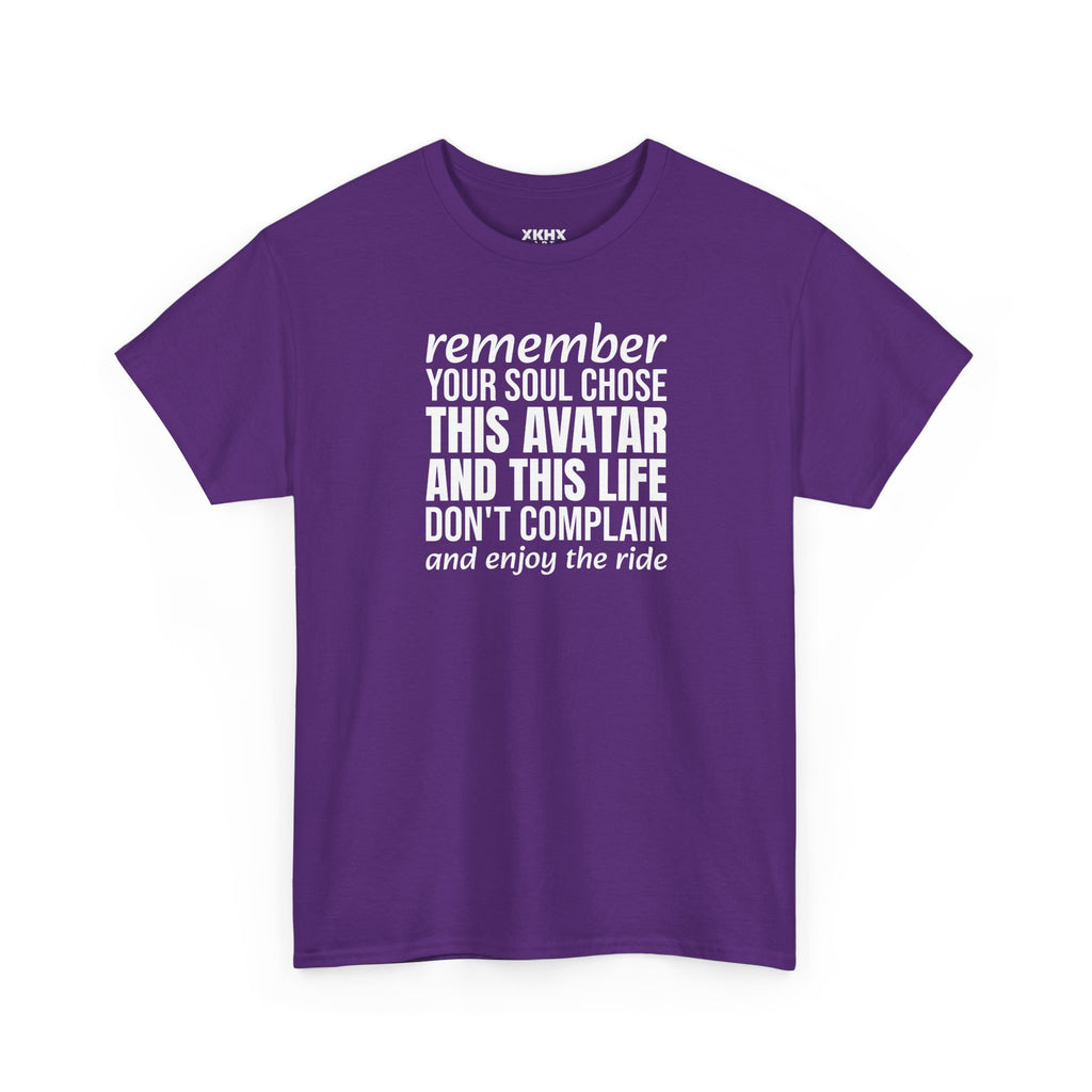 Remember Your Soul Chose This Life Tee — Inspirational Spiritual Quote T-Shirt